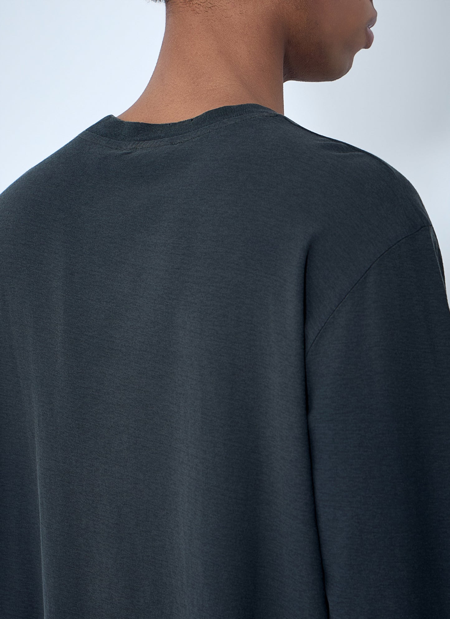 Acne Studios Women Long Sleeve Cotton Jersey T-Shirt ACNE STUDIOS