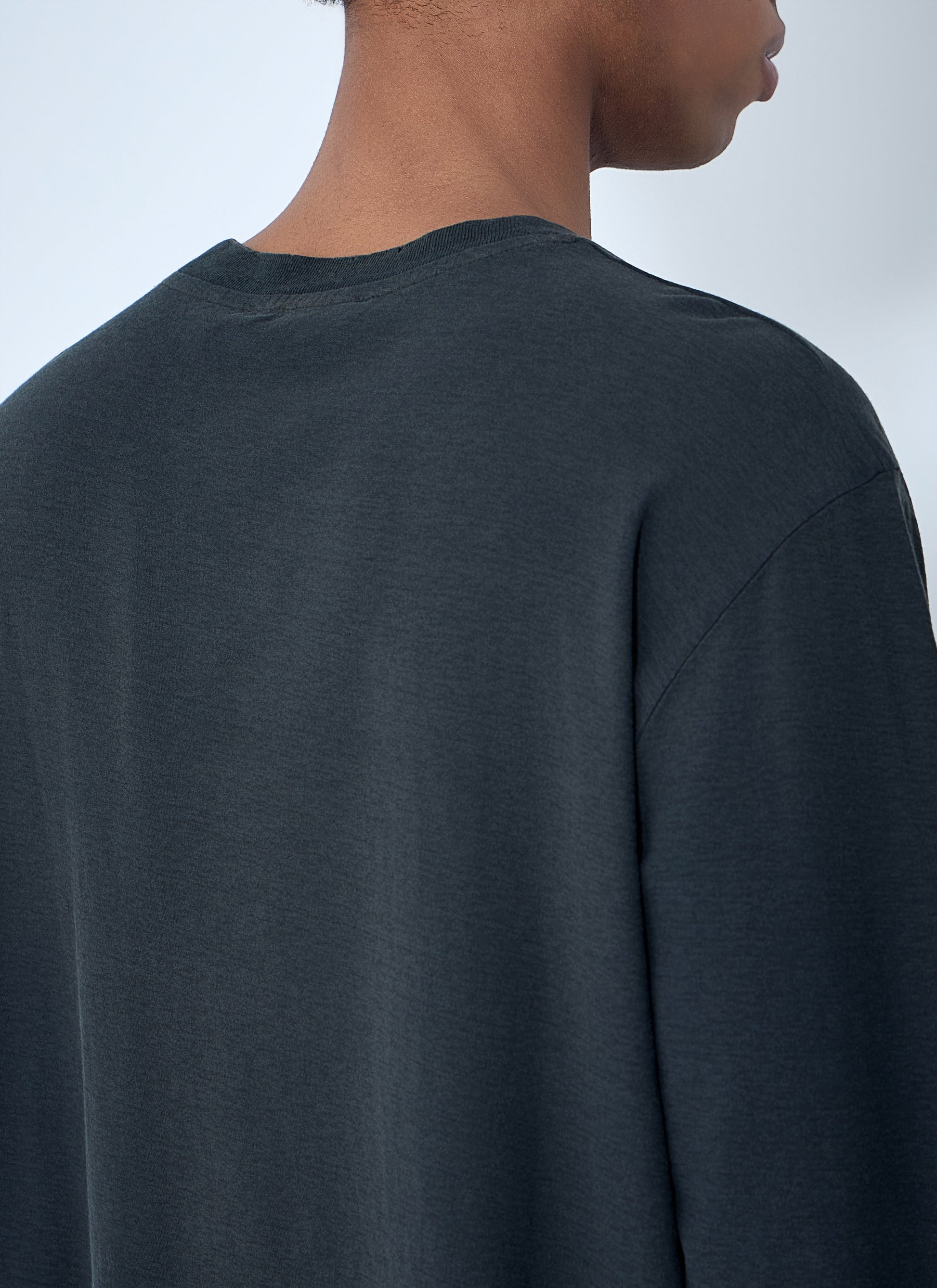 Acne Studios Women Long Sleeve Cotton Jersey T-Shirt ACNE STUDIOS