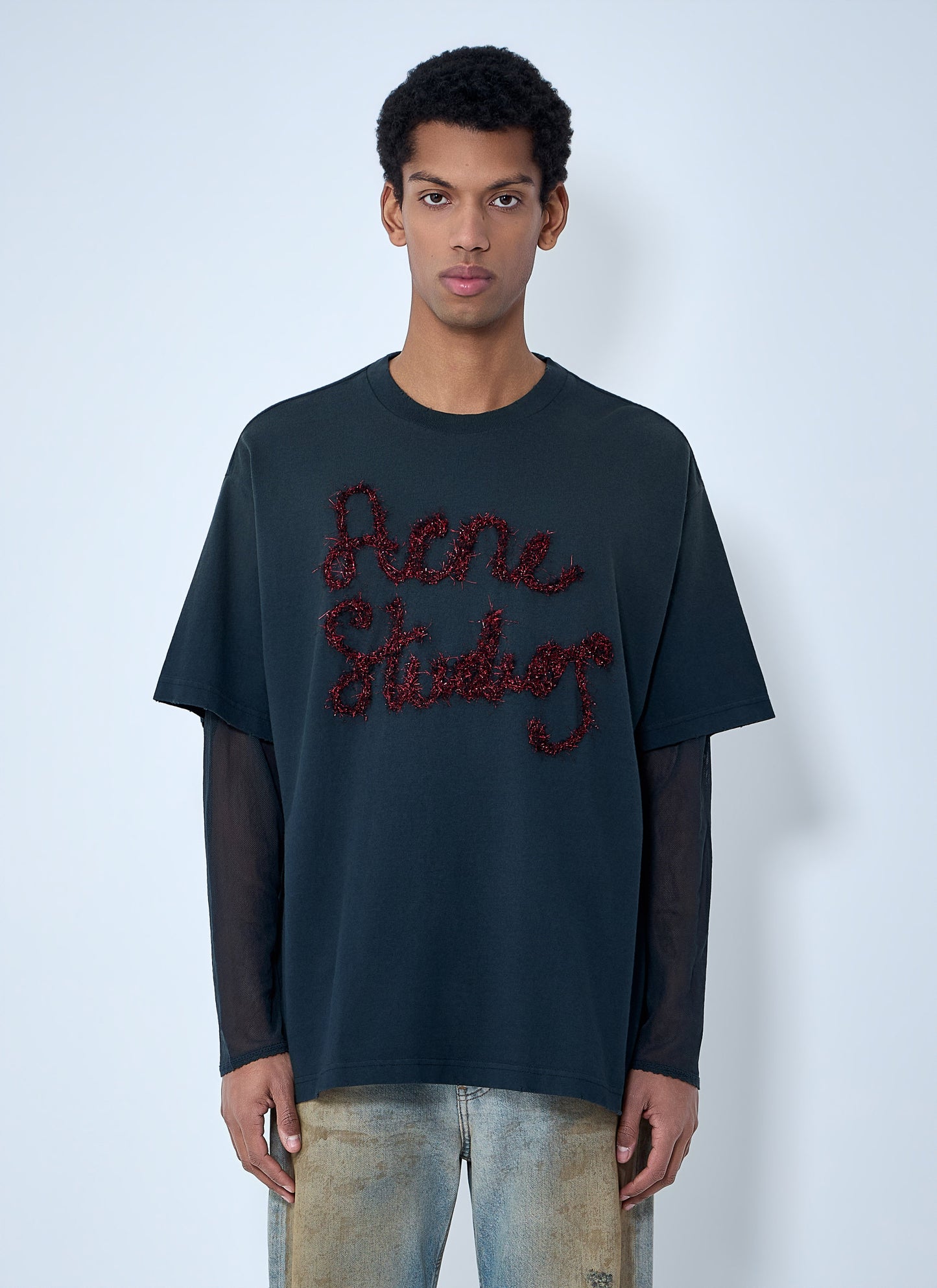 Acne Studios Women Logo Motif T-Shirt ACNE STUDIOS