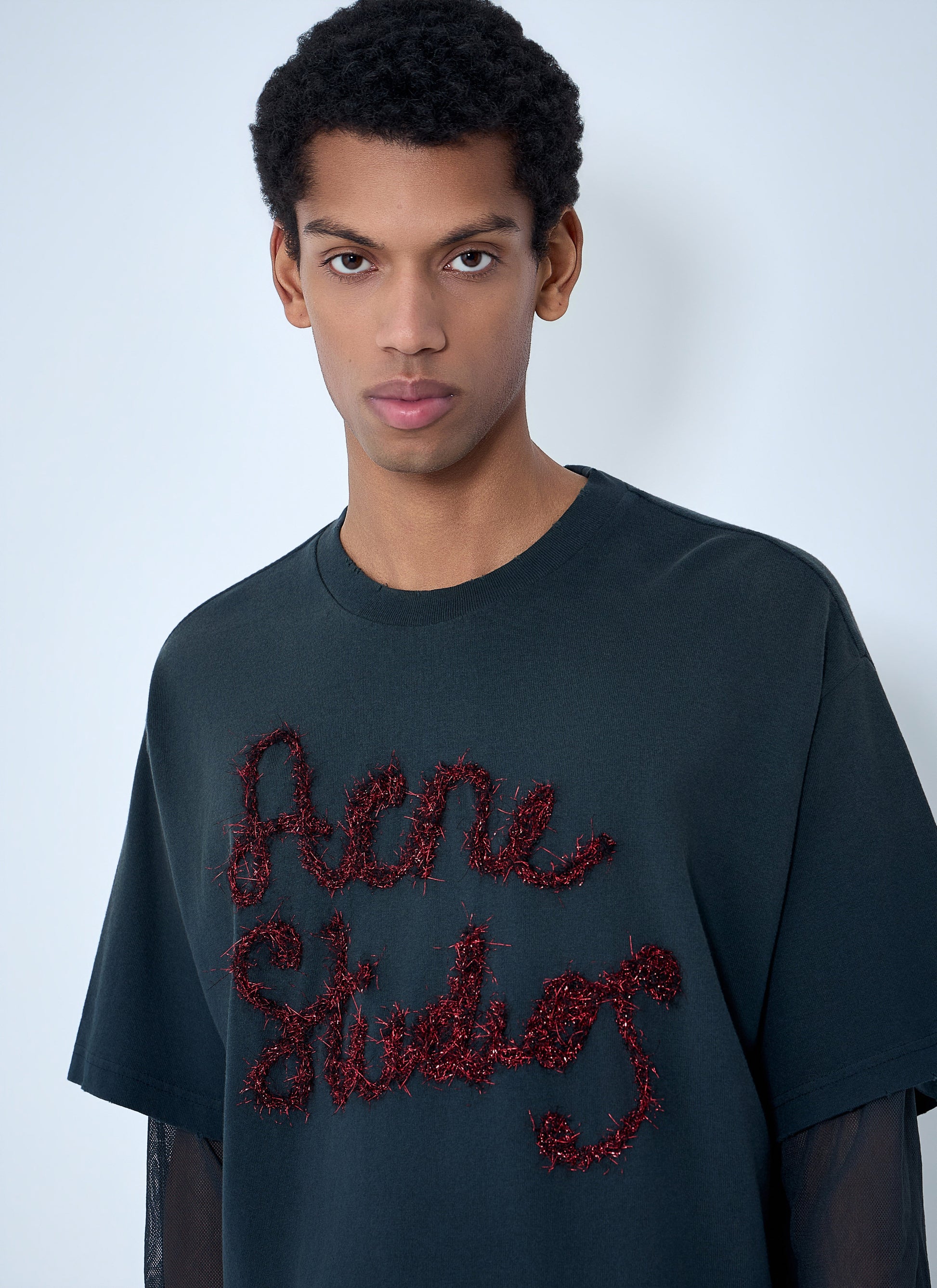 Acne Studios Women Logo Motif T-Shirt ACNE STUDIOS