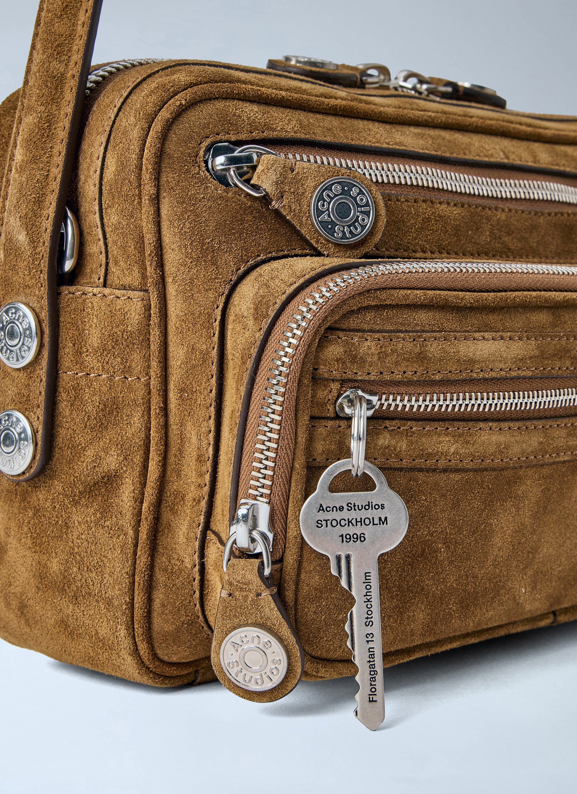 Acne Studios Men Camero Party Leather Shoulder Bag ACNE STUDIOS