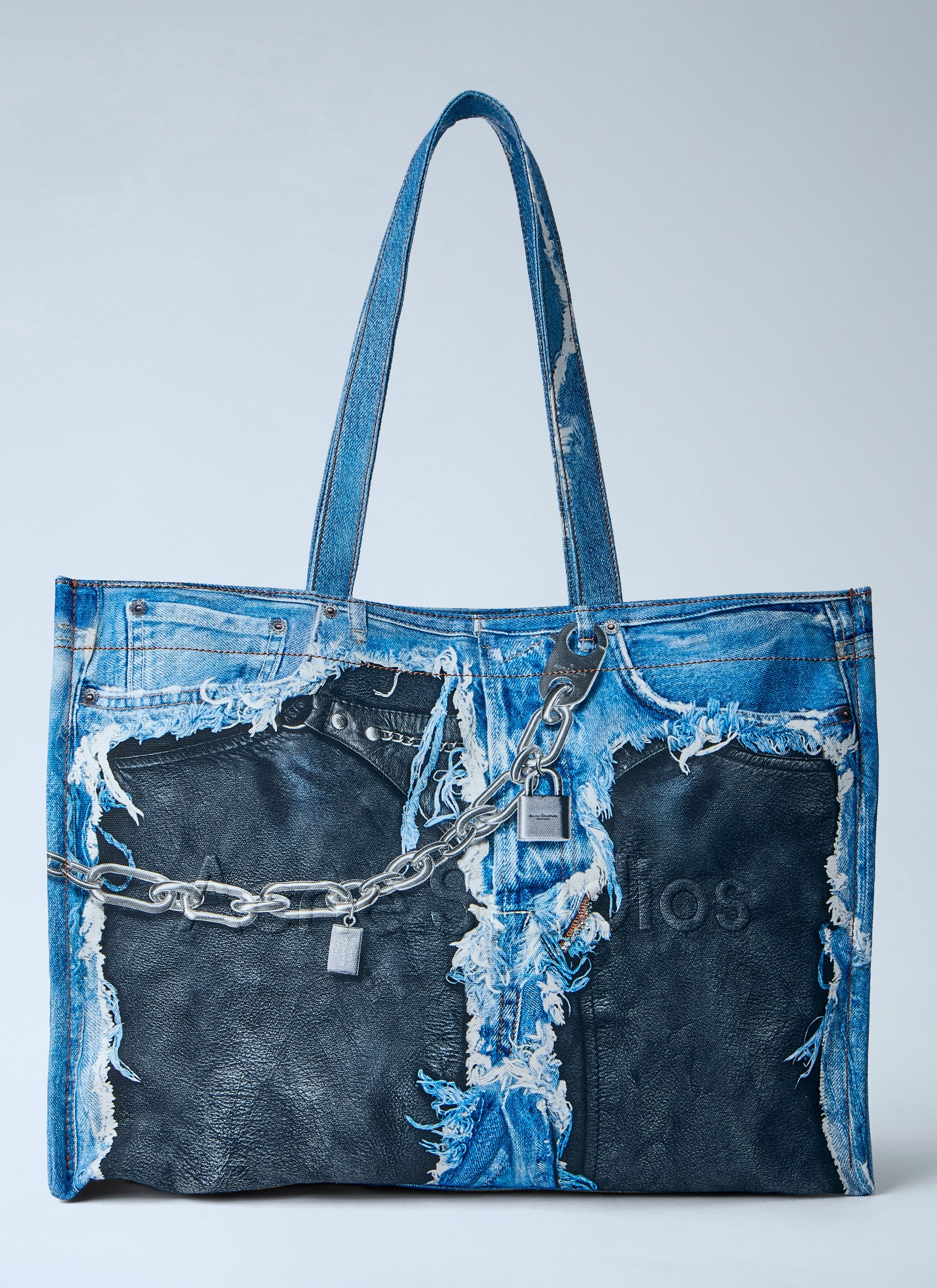 Acne Studios Men Trompe-L'oeil Tote Bag ACNE STUDIOS
