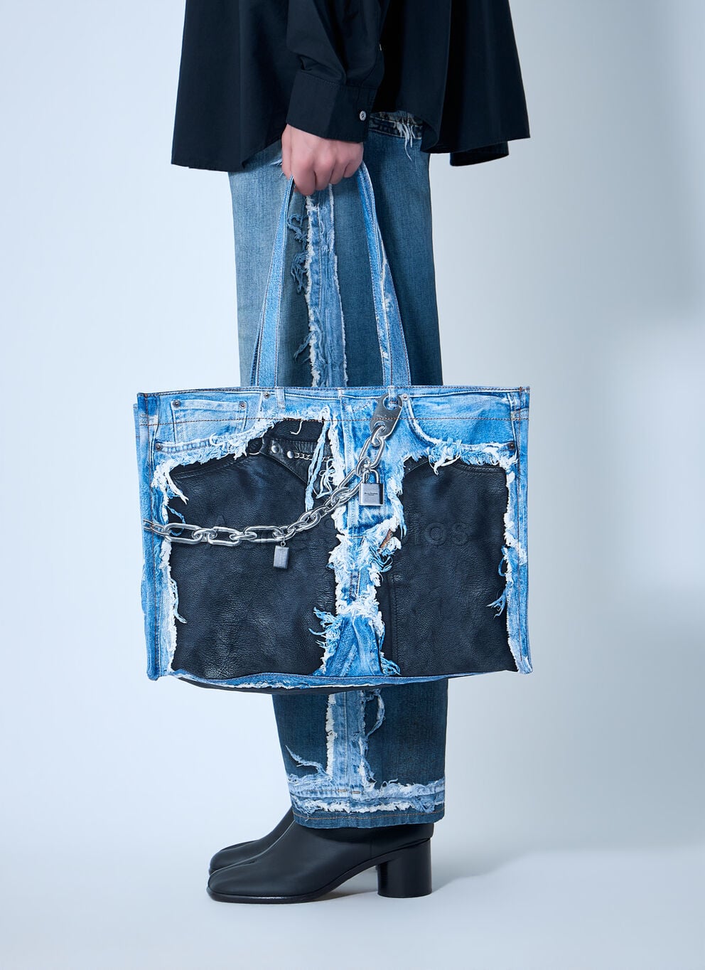 Acne Studios Men Trompe-L'oeil Tote Bag ACNE STUDIOS