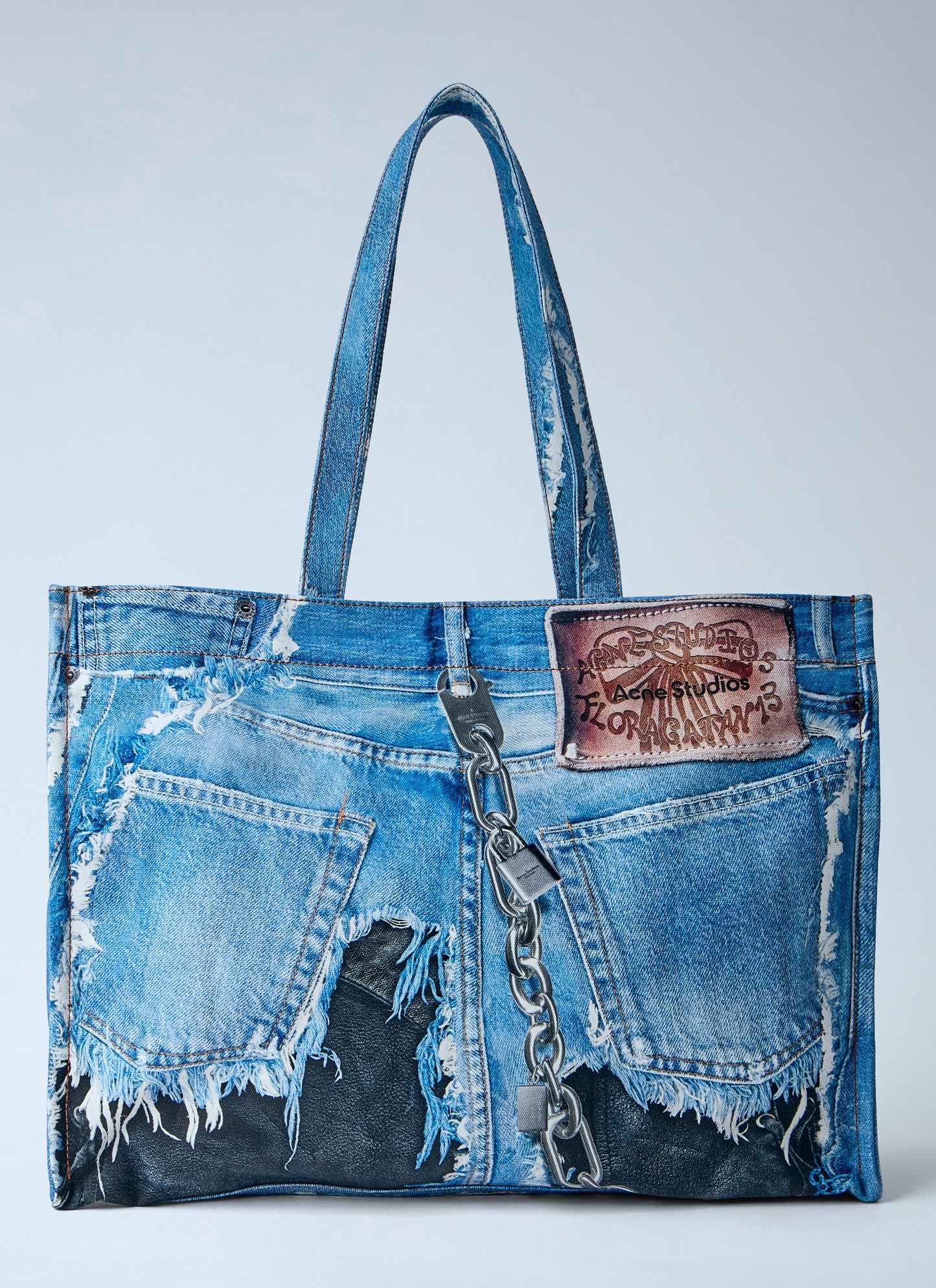 Acne Studios Men Trompe-L'oeil Tote Bag ACNE STUDIOS