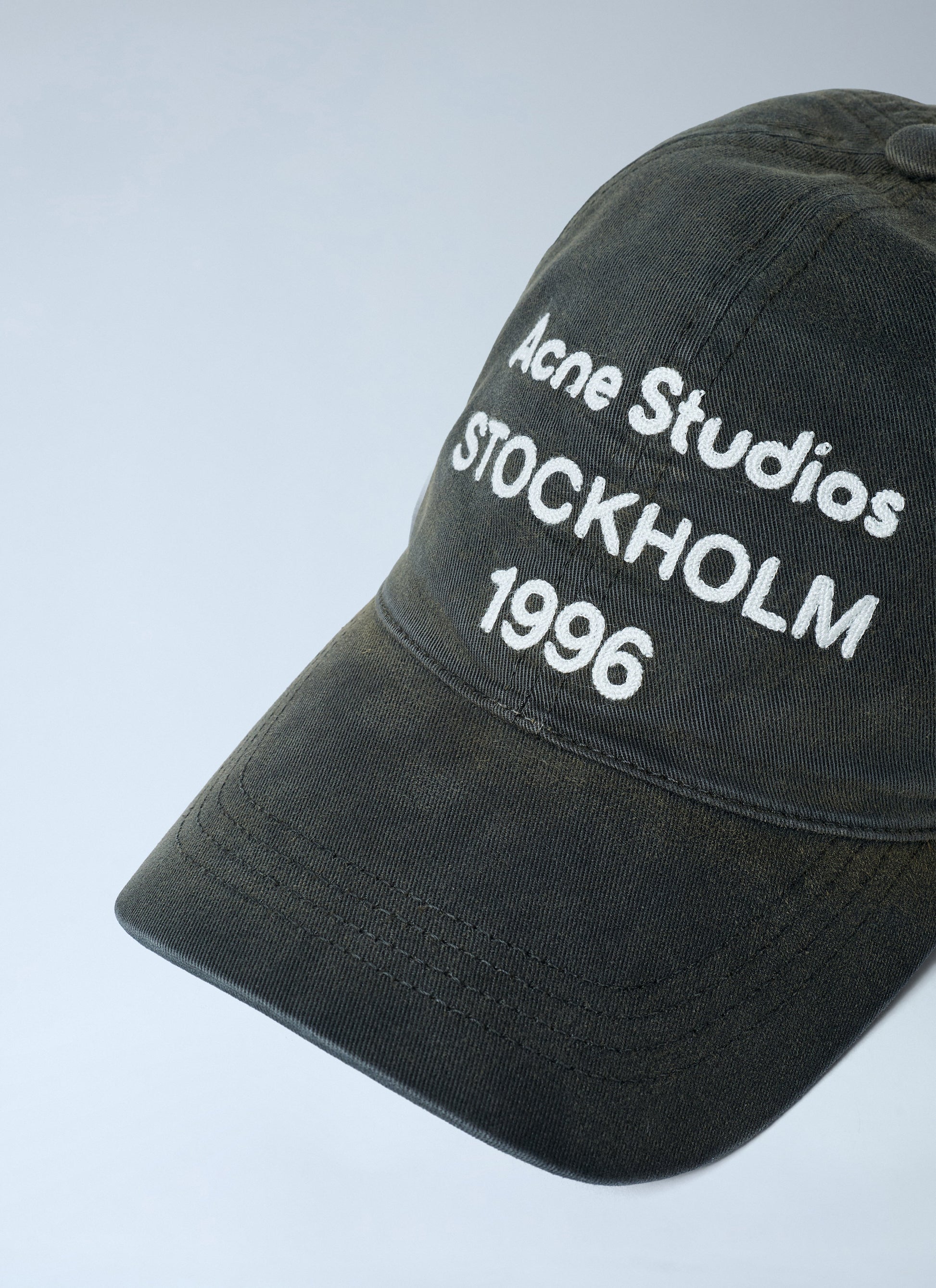 Acne Studios Men Logo Motif Baseball Cap ACNE STUDIOS