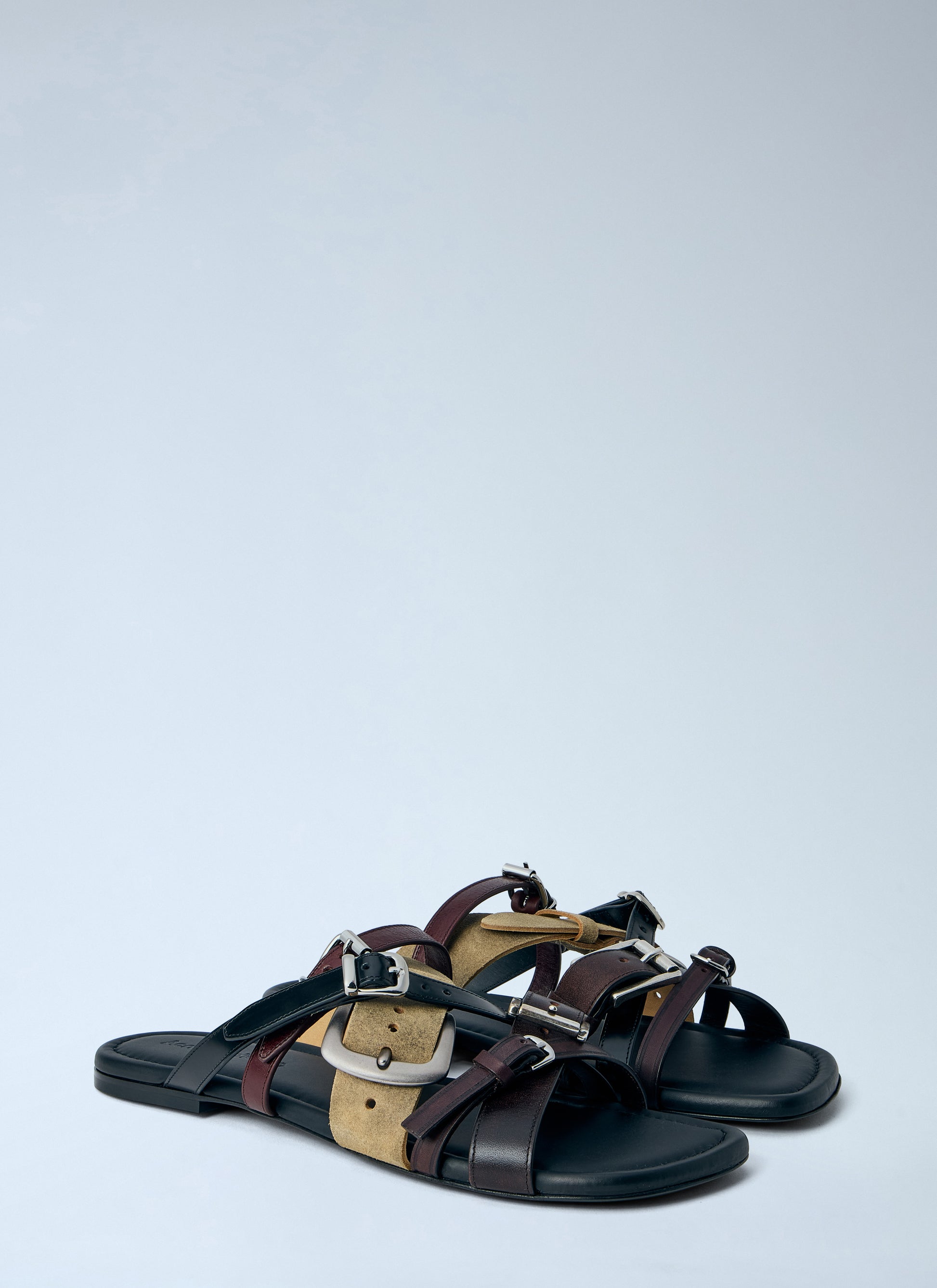 Acne Studios Men Leather Belts Strap Sandals ACNE STUDIOS