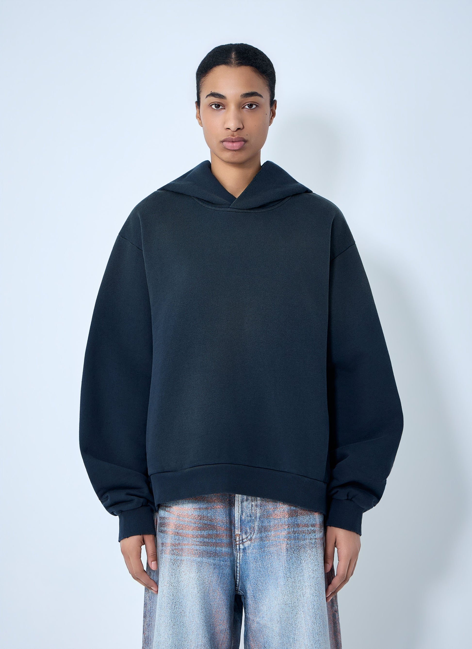 Acne Studios Men Logo Hooded Sweatshirt ACNE STUDIOS