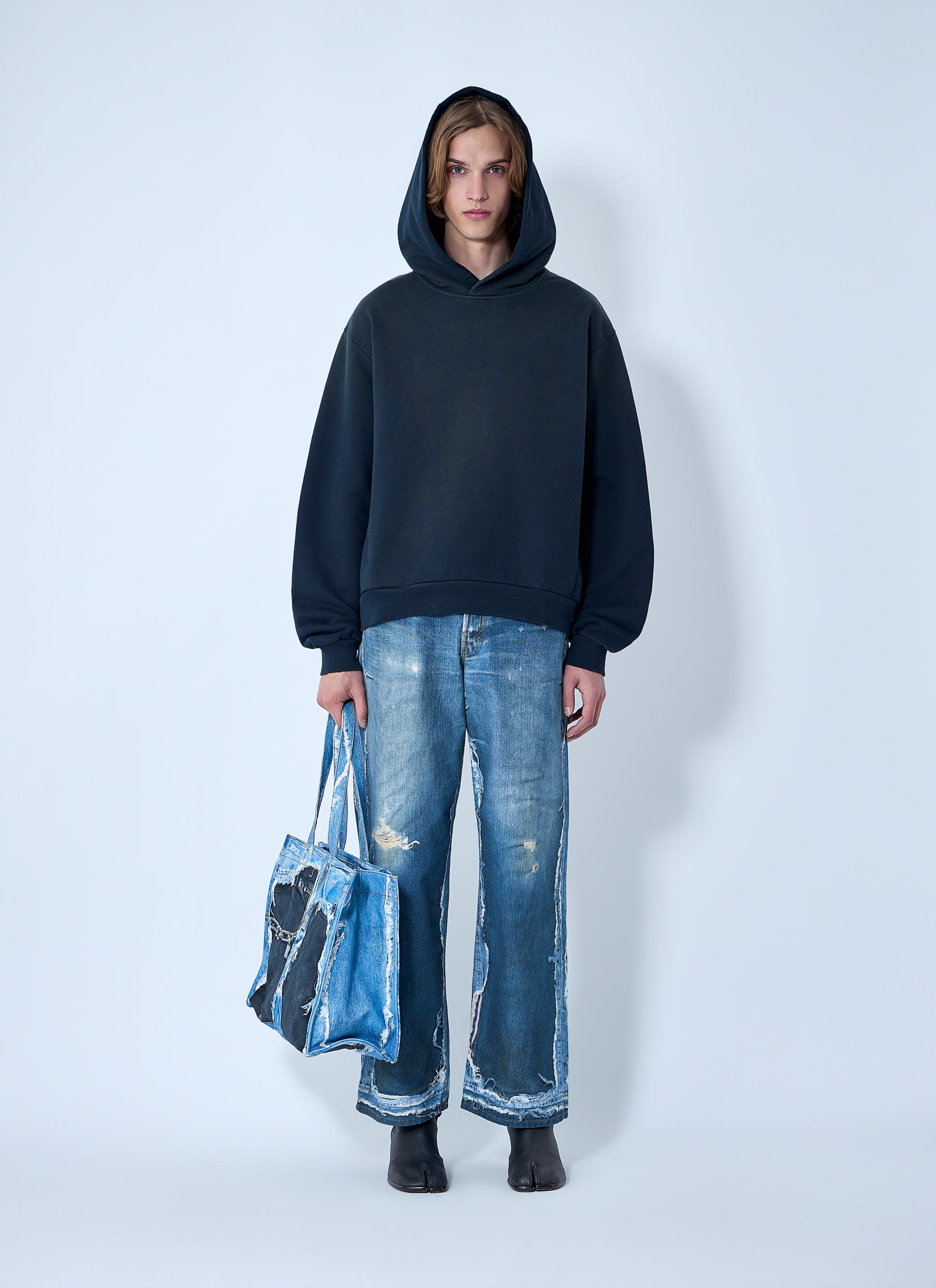 Acne Studios Men Logo Hooded Sweatshirt ACNE STUDIOS