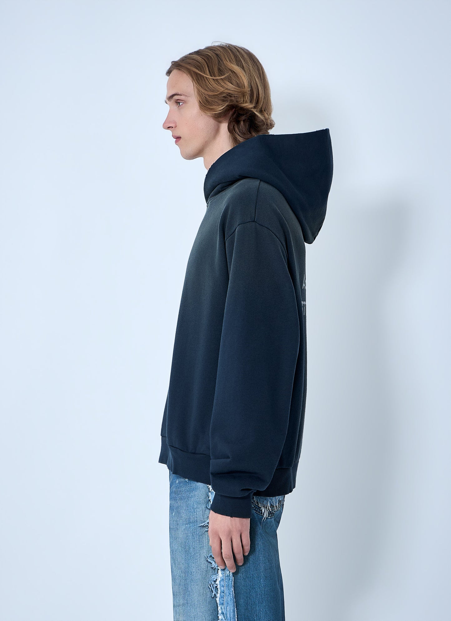 Acne Studios Men Logo Hooded Sweatshirt ACNE STUDIOS