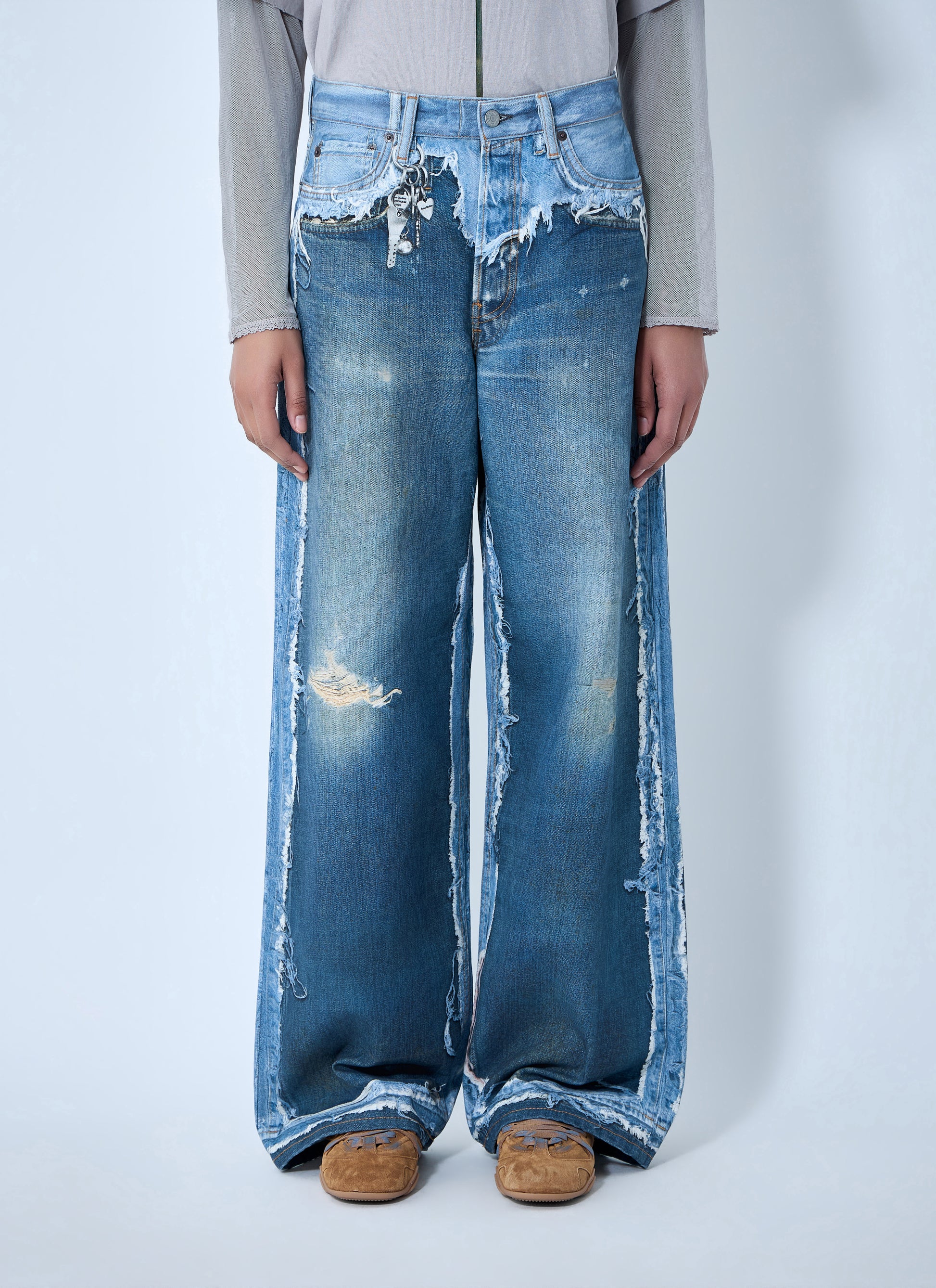 Acne Studios Men Trompe-L'oeil Jeans ACNE STUDIOS