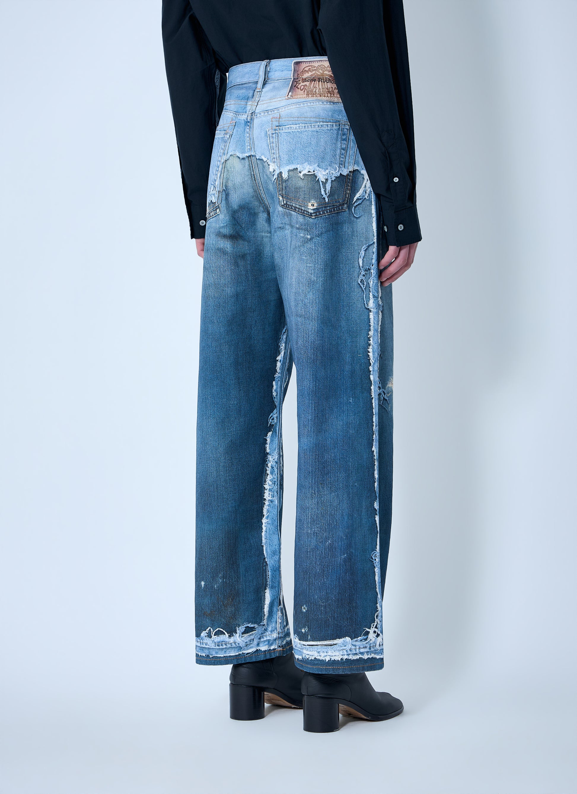 Acne Studios Men Trompe-L'oeil Jeans ACNE STUDIOS