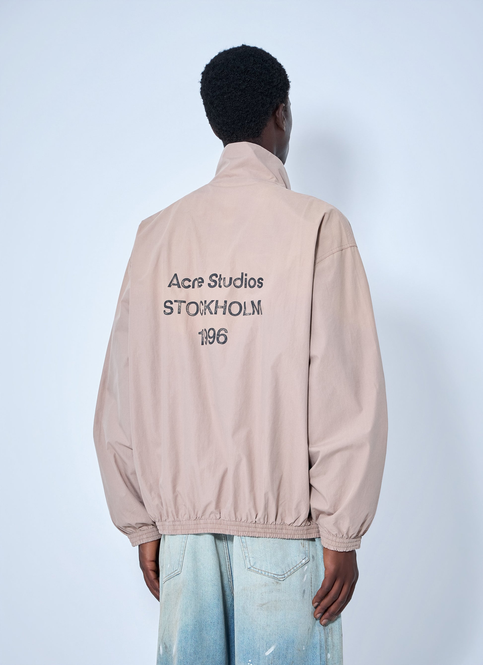 Acne Studios Women Logo Printed Zip-Up Jacket ACNE STUDIOS