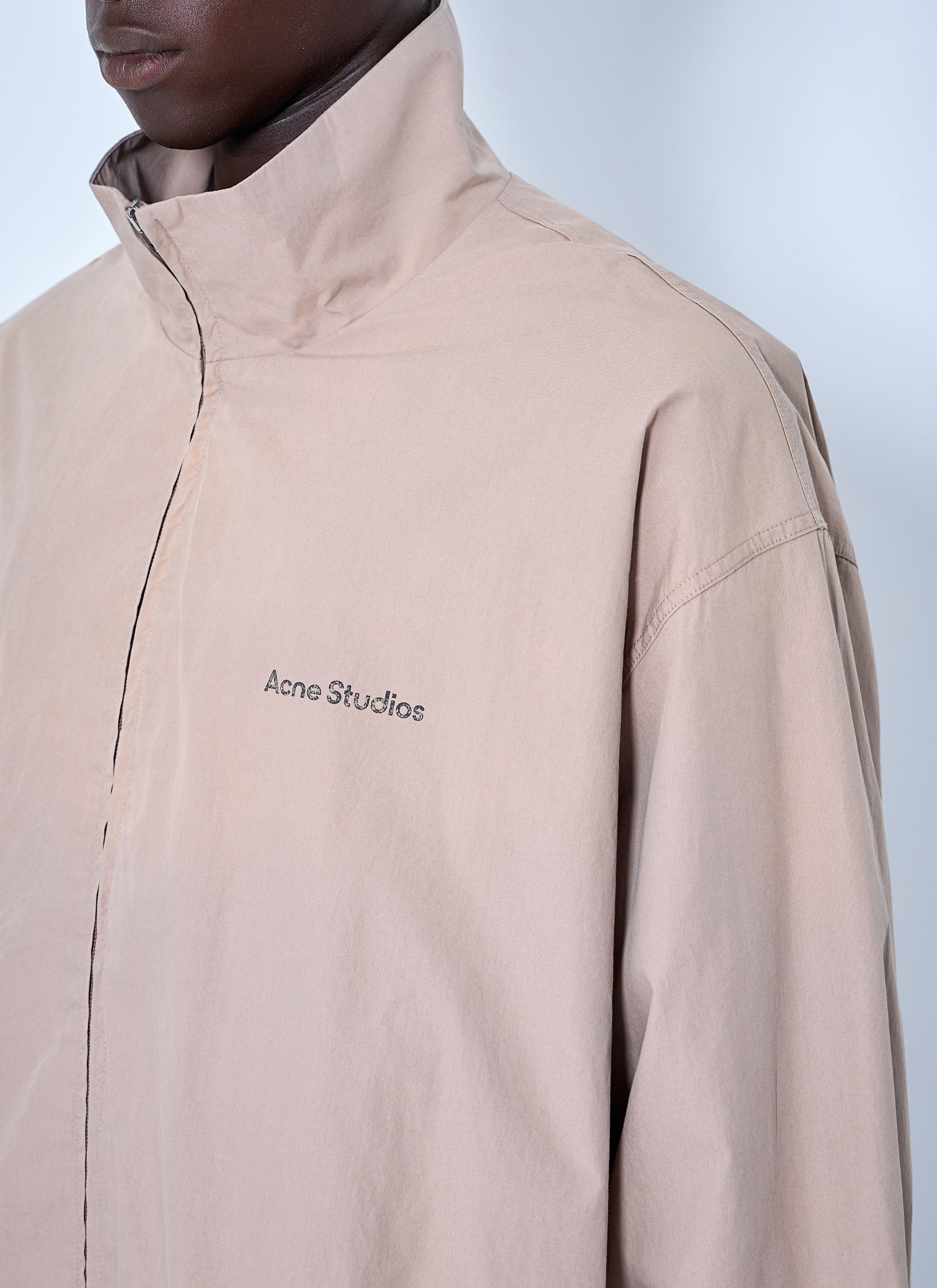 Acne Studios Women Logo Printed Zip-Up Jacket ACNE STUDIOS