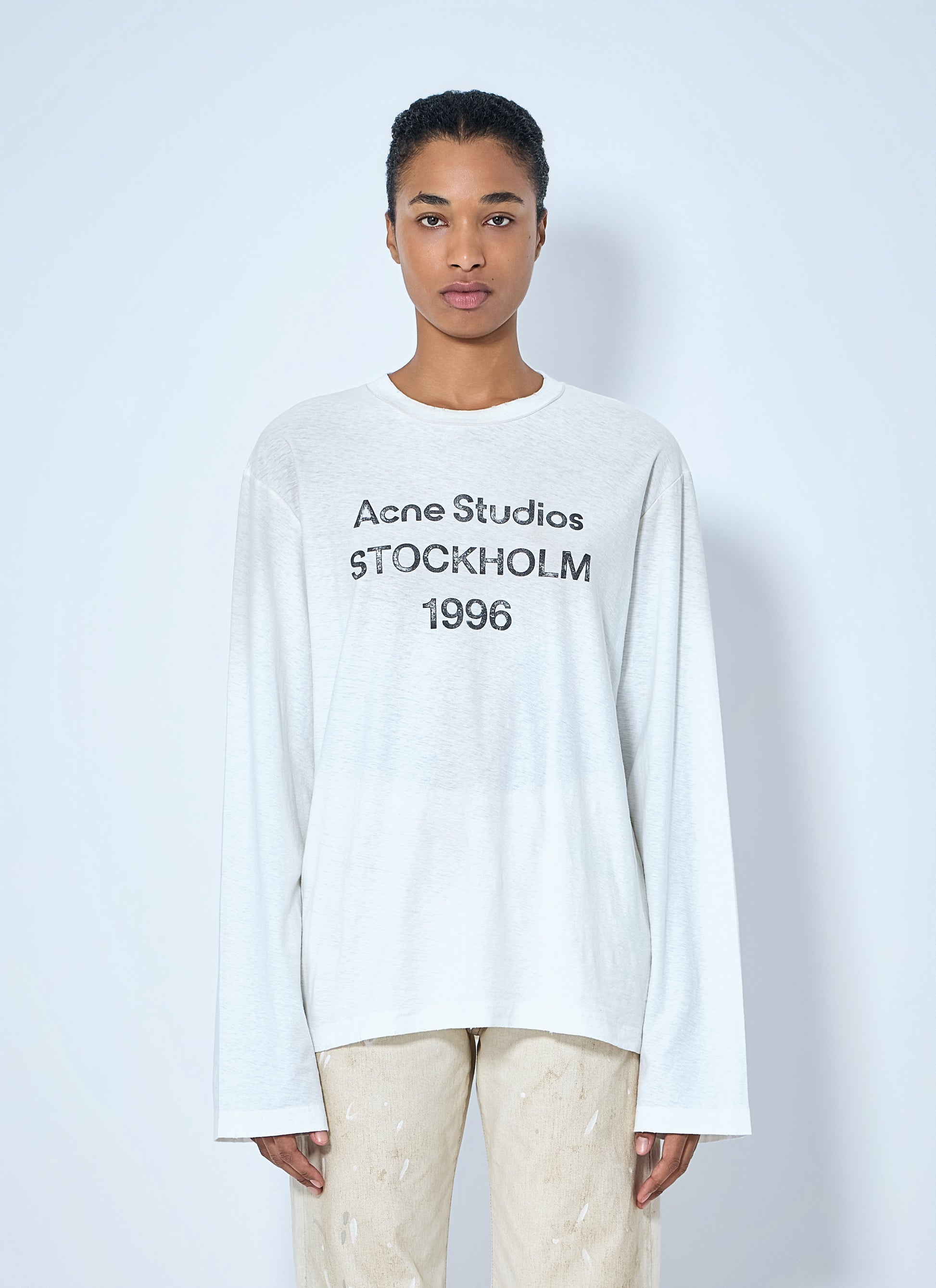 Acne Studios Men 1996 Logo T-Shirt ACNE STUDIOS