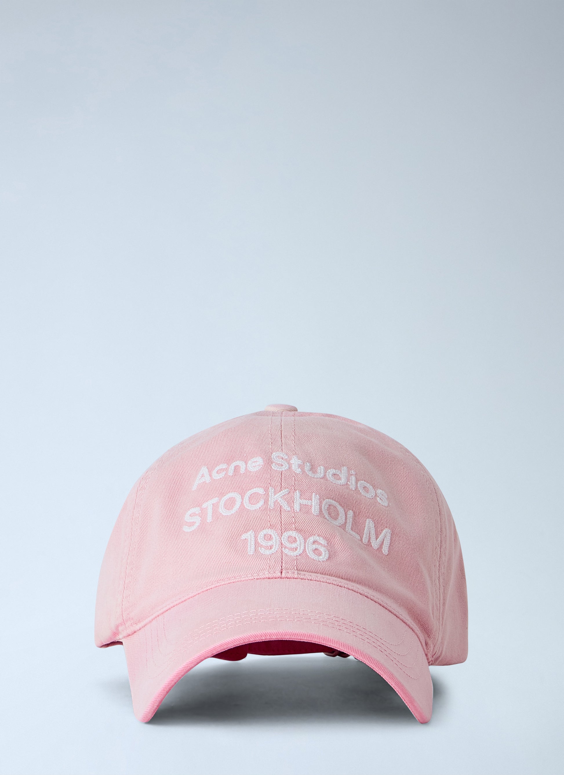 Acne Studios Men Washed Logo Cap ACNE STUDIOS