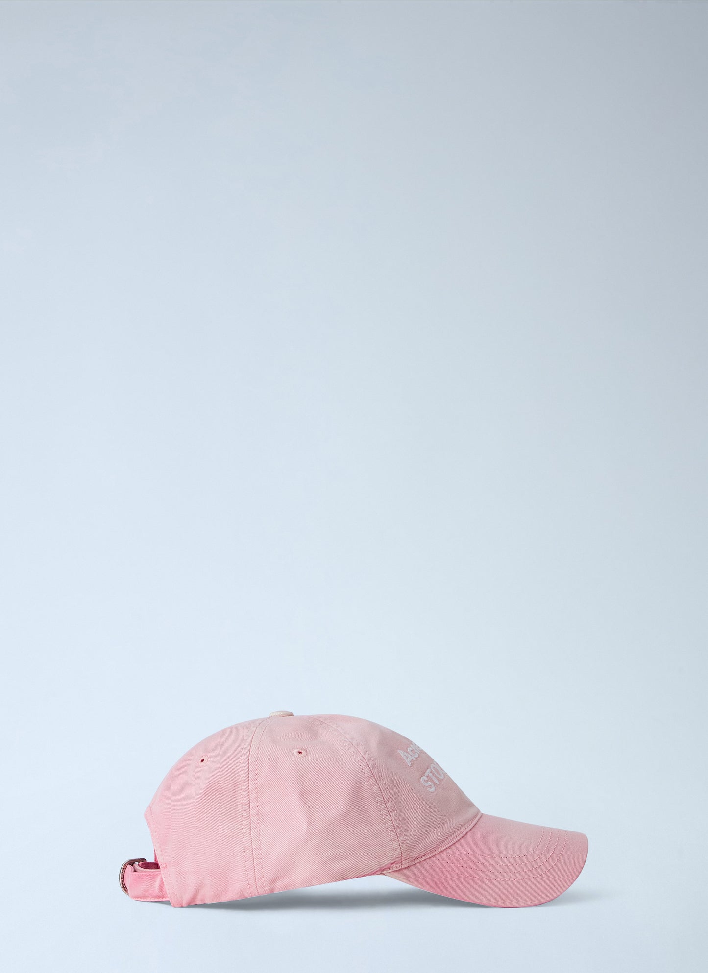 Acne Studios Men Washed Logo Cap ACNE STUDIOS