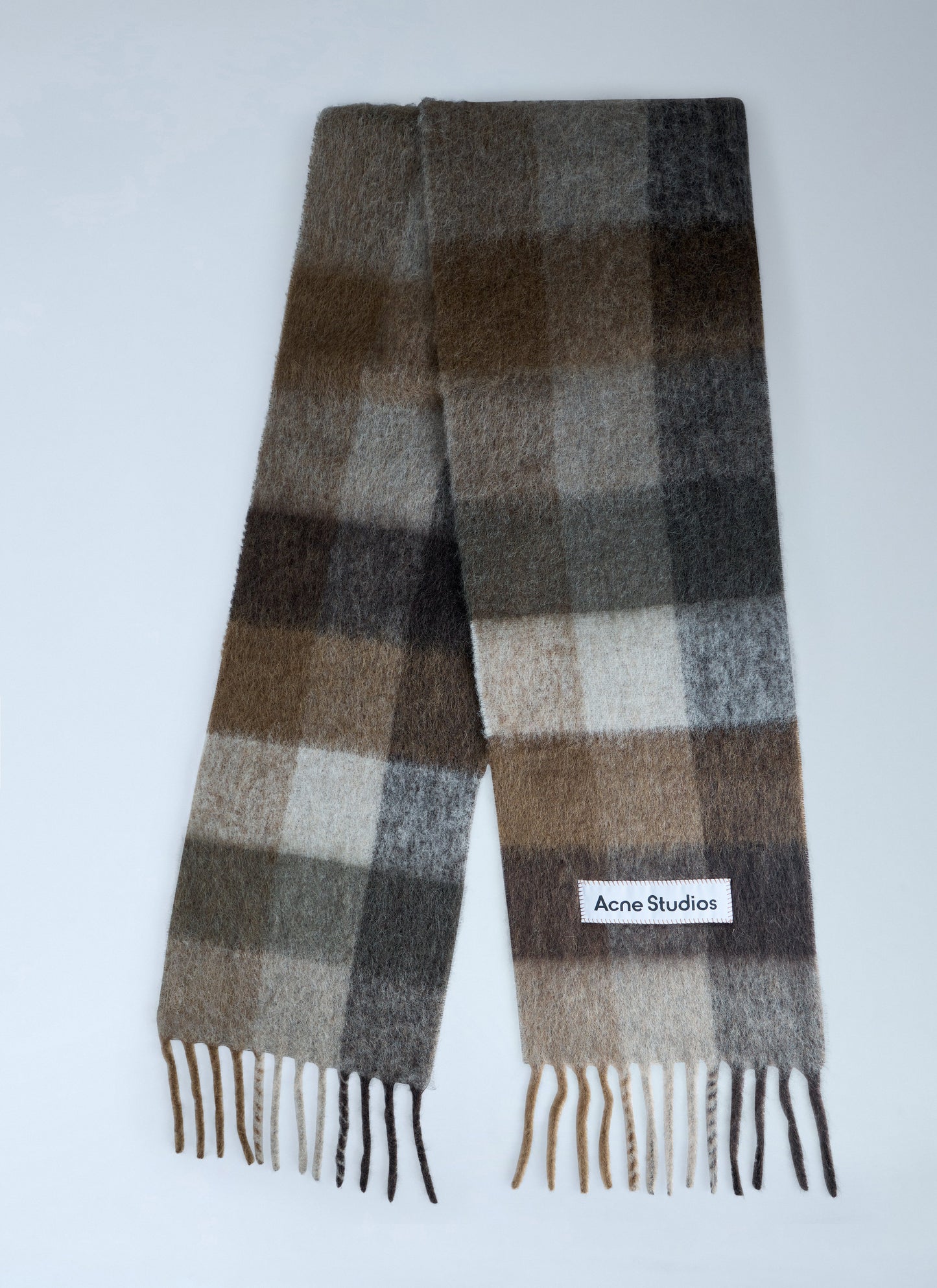 Acne Studios Women Fringed Wool Scarf ACNE STUDIOS