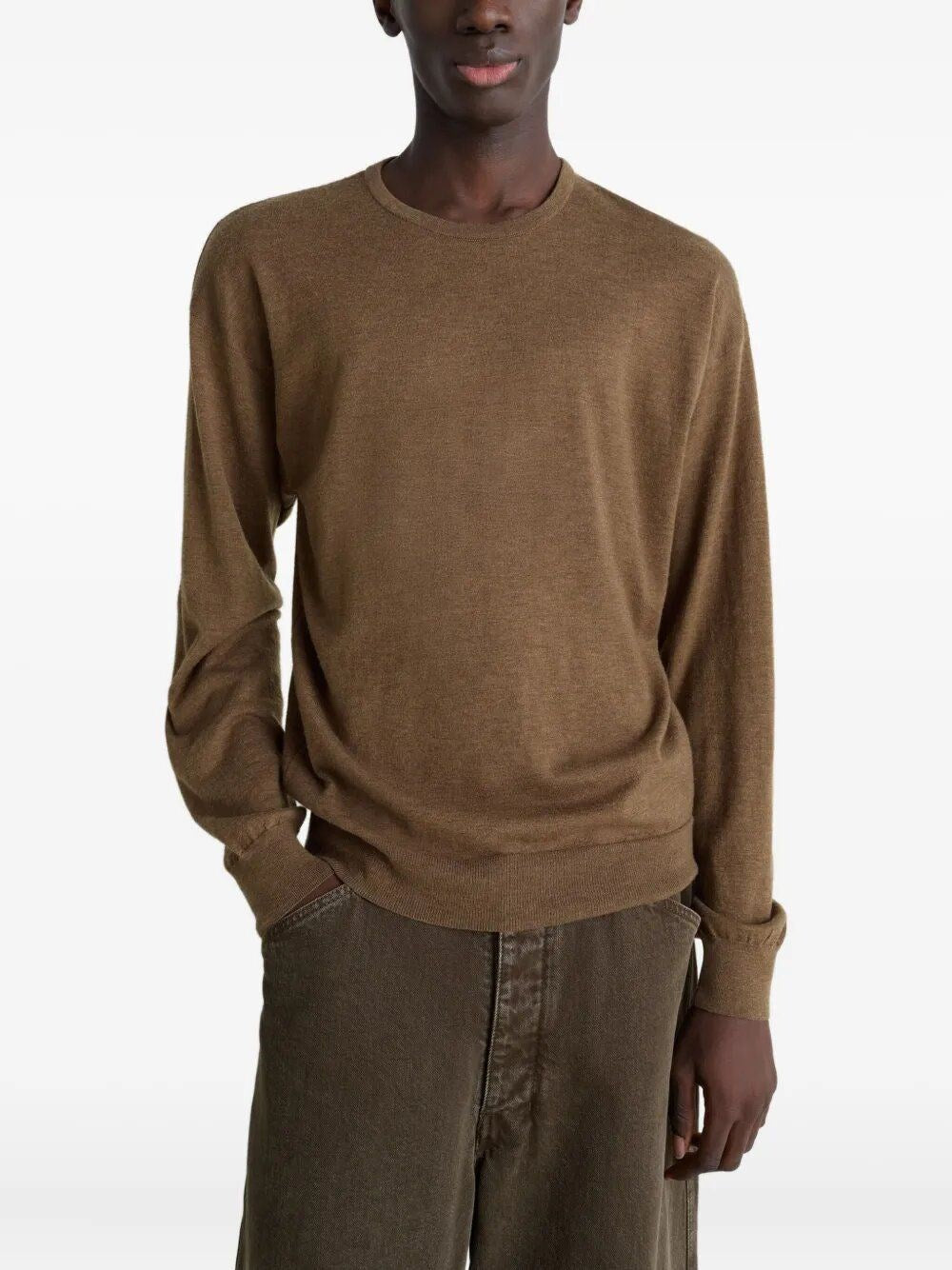 Lemaire Men High-Neck Wool Sweater LEMAIRE