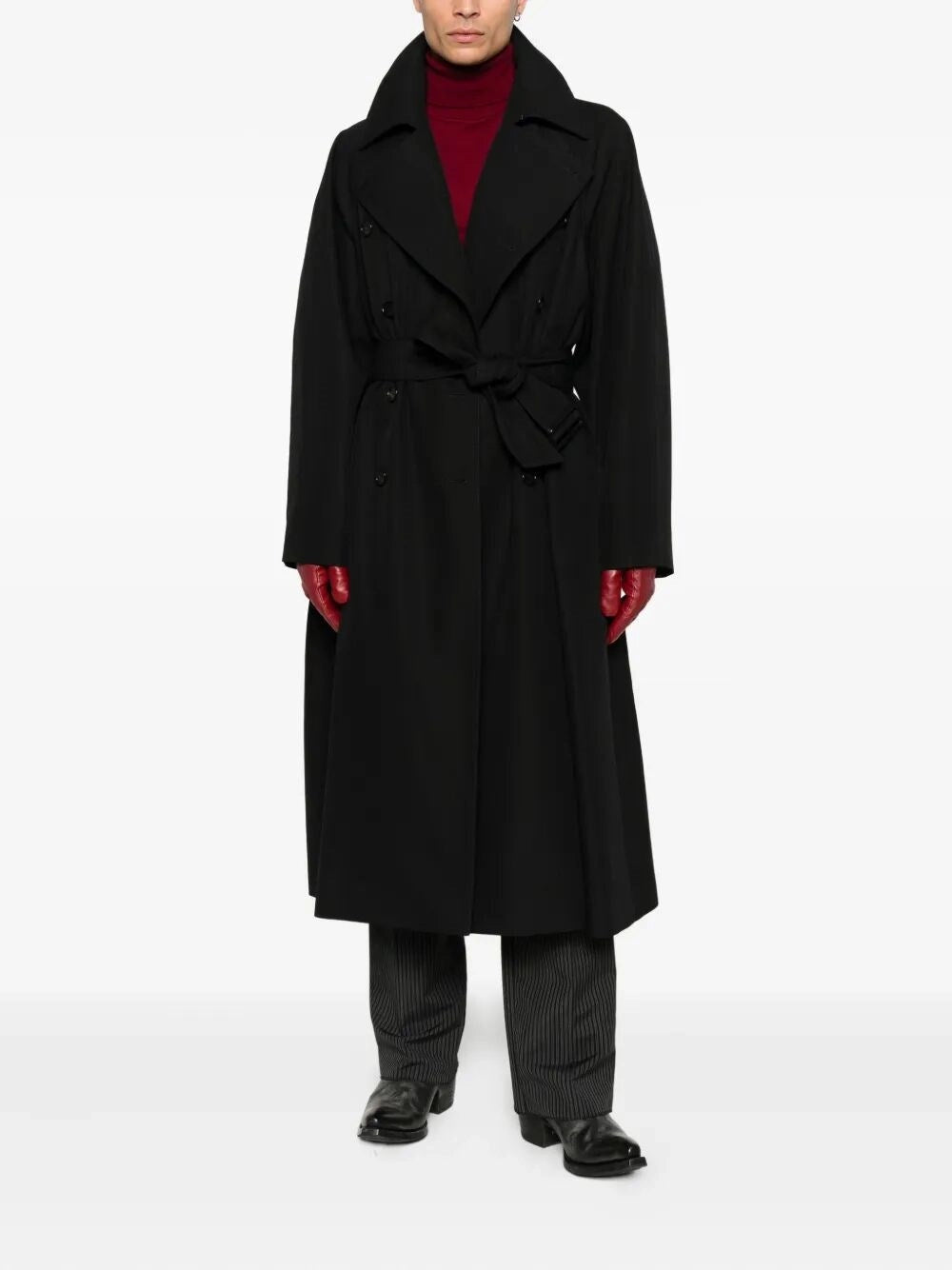 Saint Laurent Men Raglan Coat SAINT LAURENT