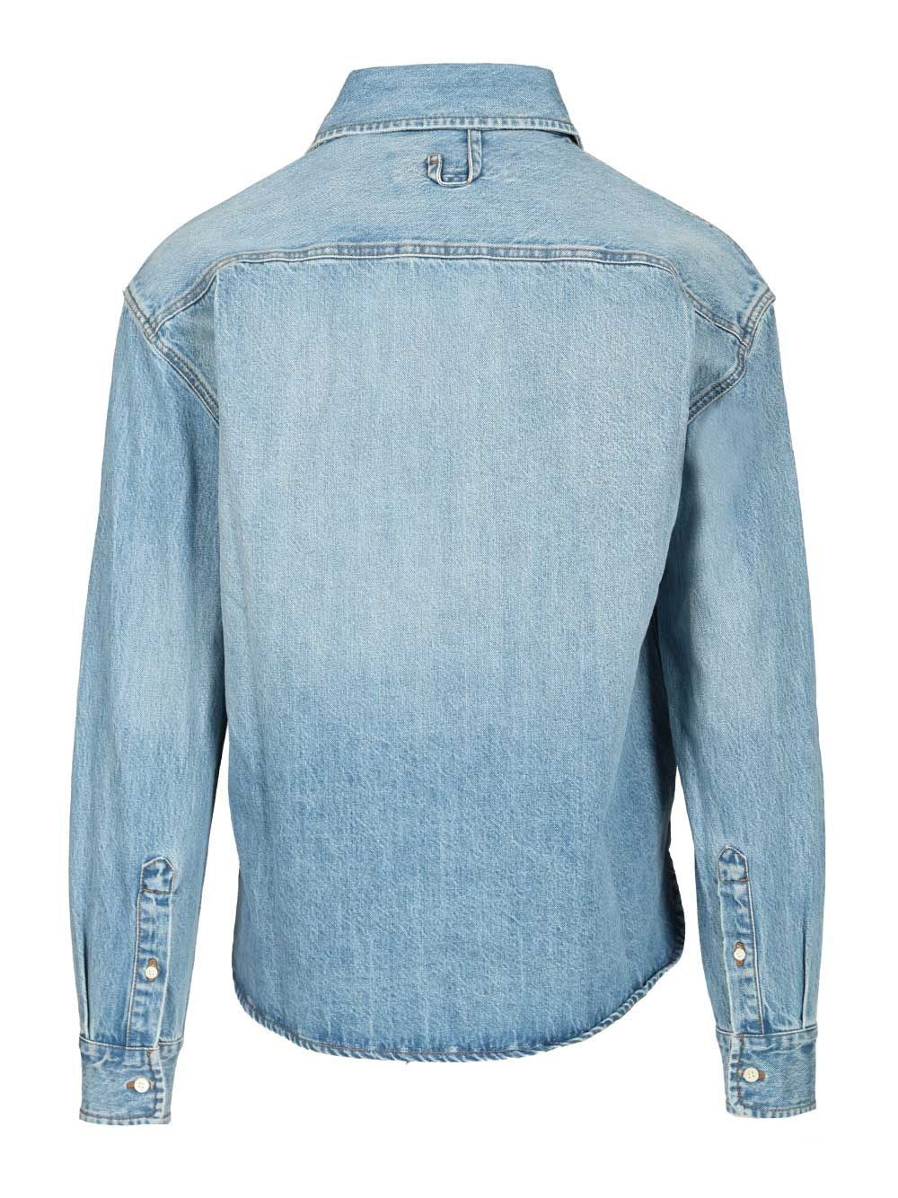 Jacquemus Men Simon De-Nîmes Denim Shirt JACQUEMUS