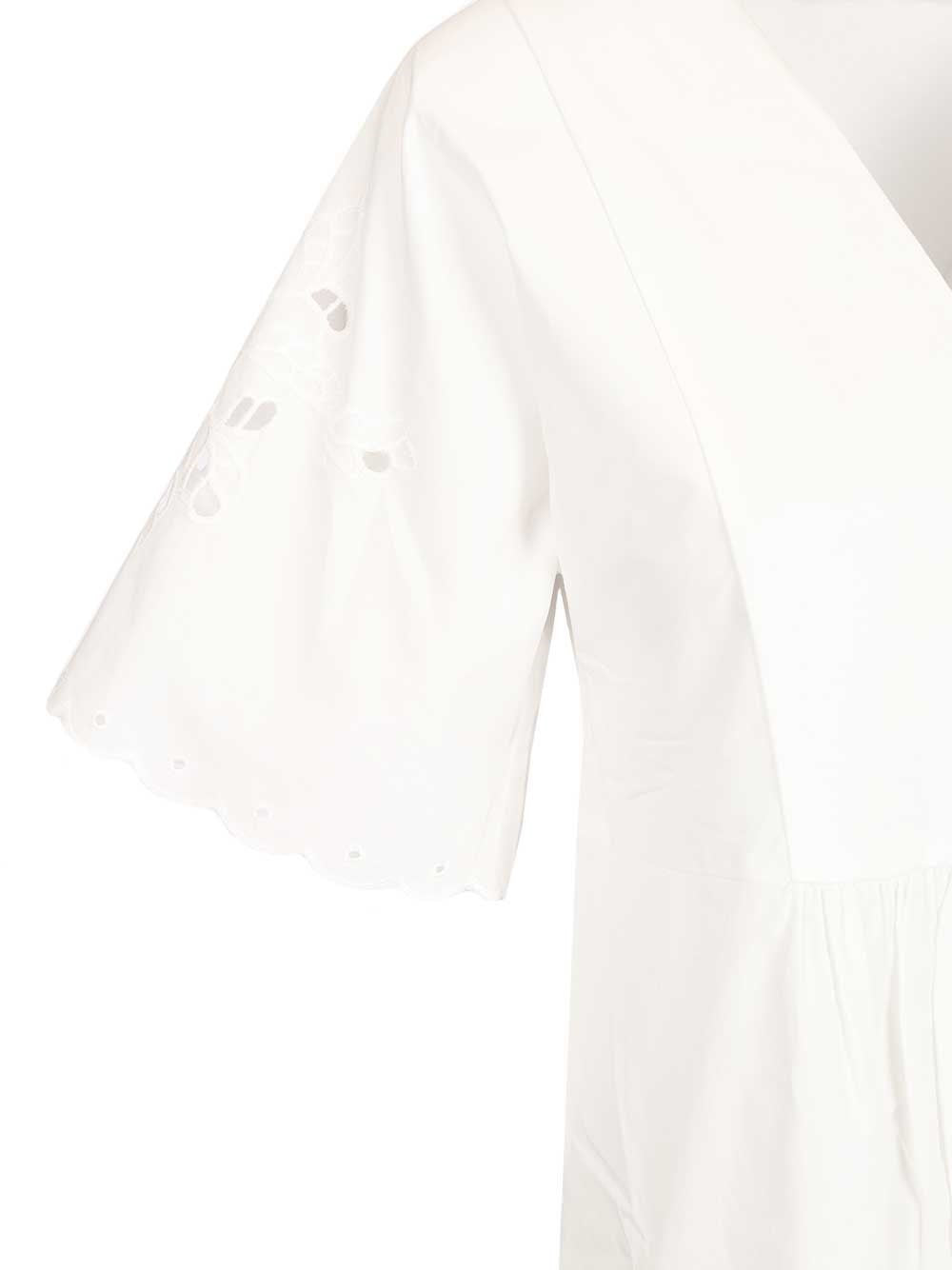 Weekend Max Mara Women Cotton Jersey And Poplin Dress WEEKEND MAX MARA