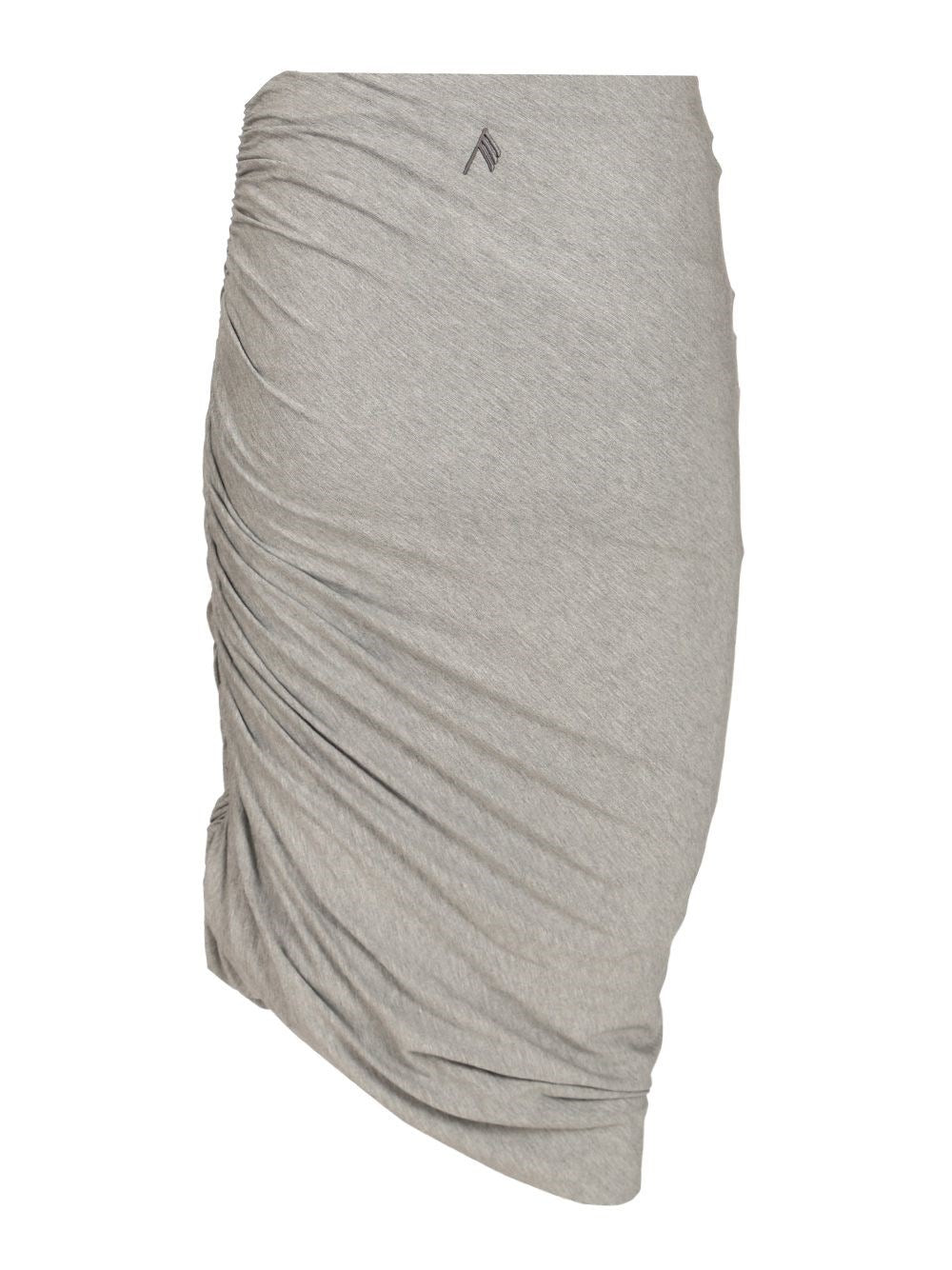 The Attico Women Gathered Midi Skirt THE ATTICO