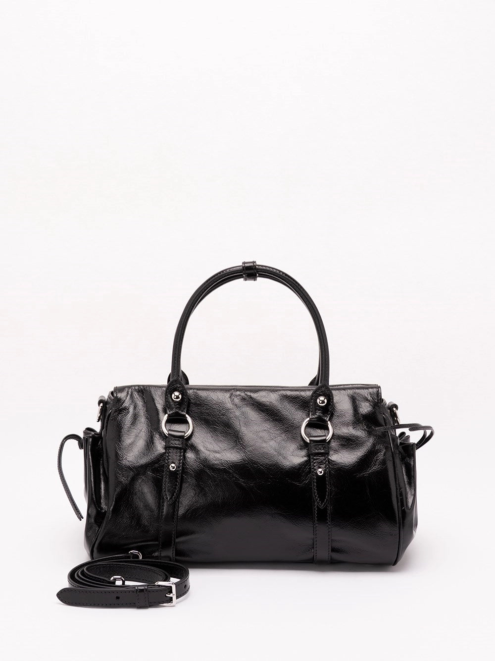 Miu Miu Women Shiny Leather Handbag MIU MIU