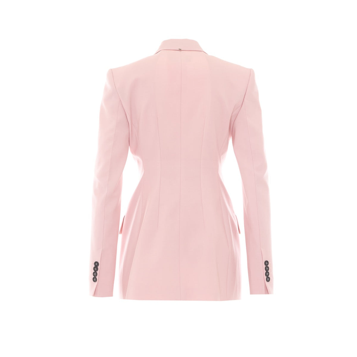 Sportmax Women Adamo Natural Stretch Wool Double-Breasted Blazer SPORTMAX