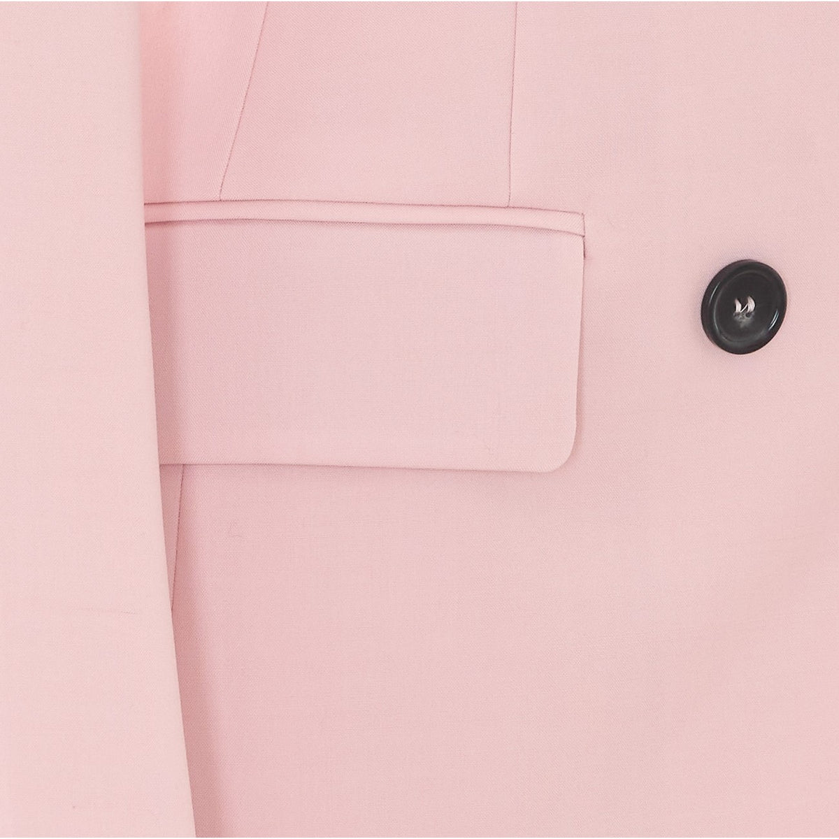 Sportmax Women Adamo Natural Stretch Wool Double-Breasted Blazer SPORTMAX