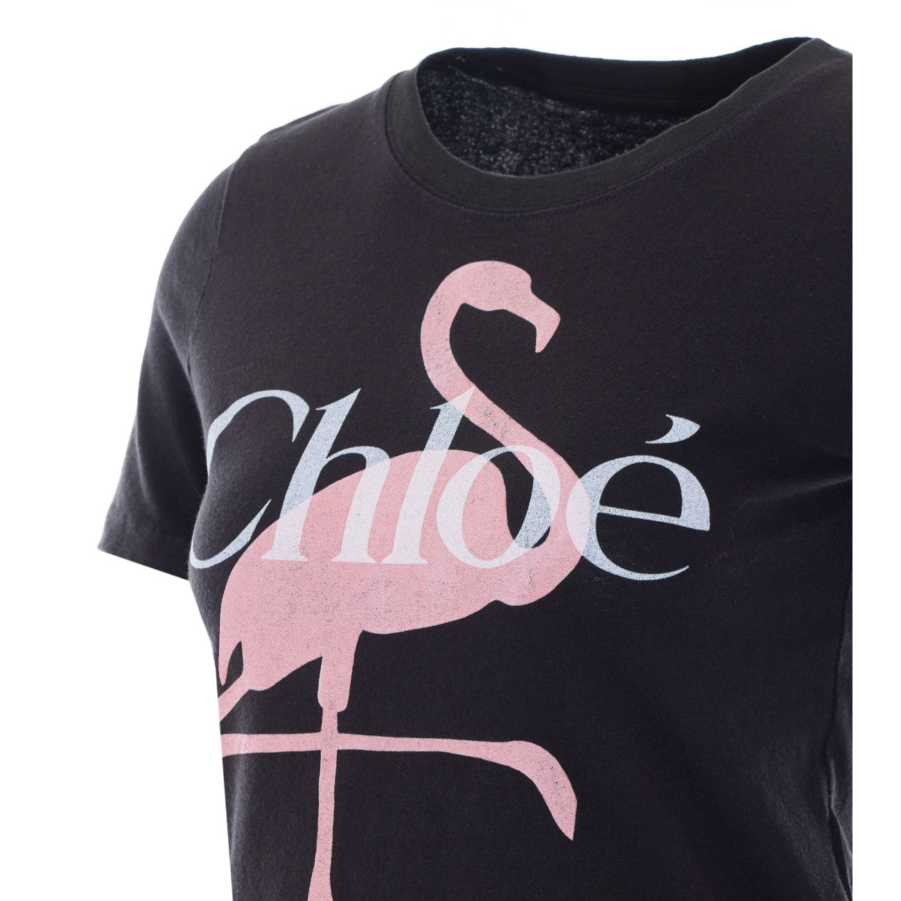 Chloe' Women Adapted Cut T-Shirt With Logo CHLOE