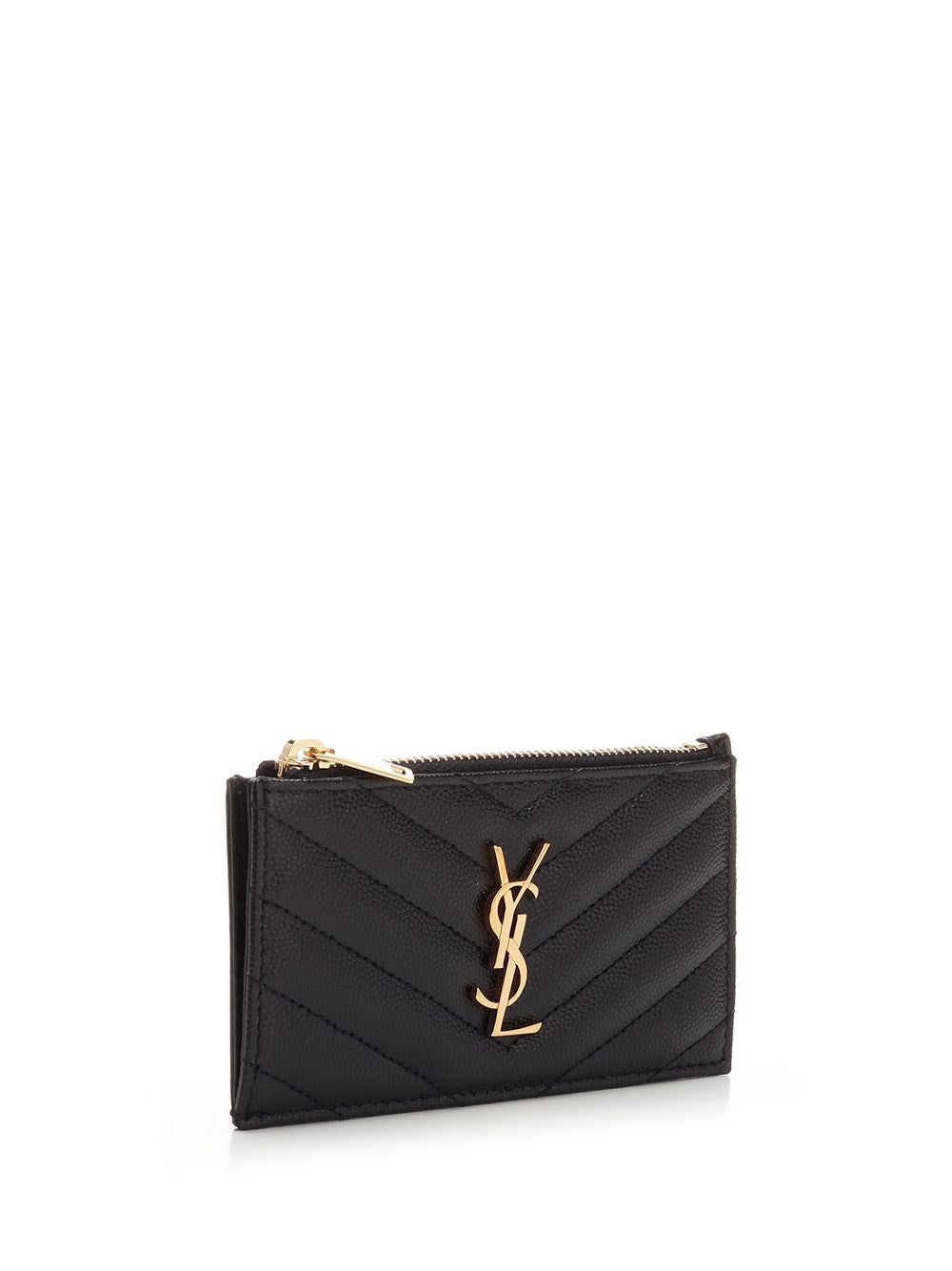 Saint Laurent Women "Cassandre" Card Case SAINT LAURENT