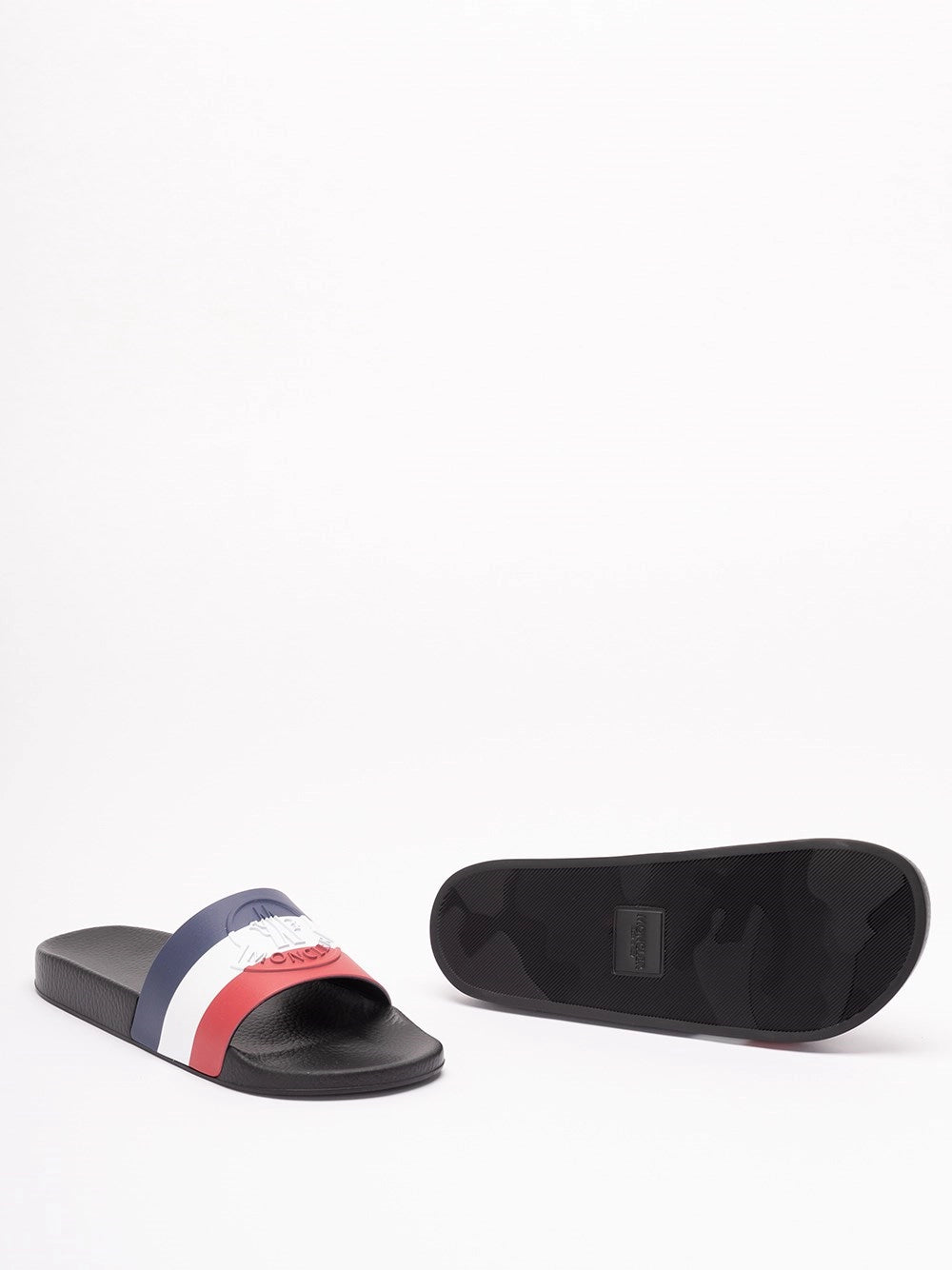 Moncler Men `Basile` Slides Shoes MONCLER
