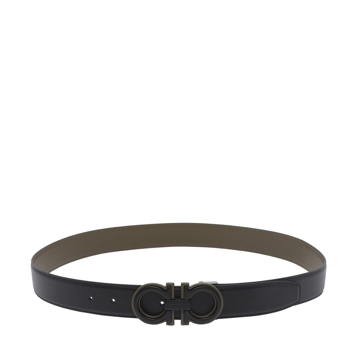 Ferragamo Men Adjustable And Reversible Gancini Belt FERRAGAMO