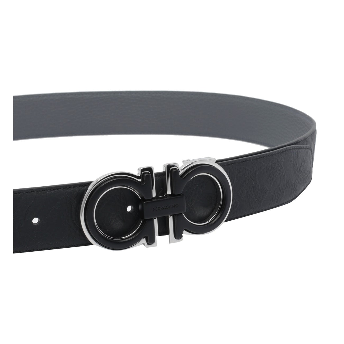 Ferragamo Men Adjustable And Reversible Gancini Belt FERRAGAMO