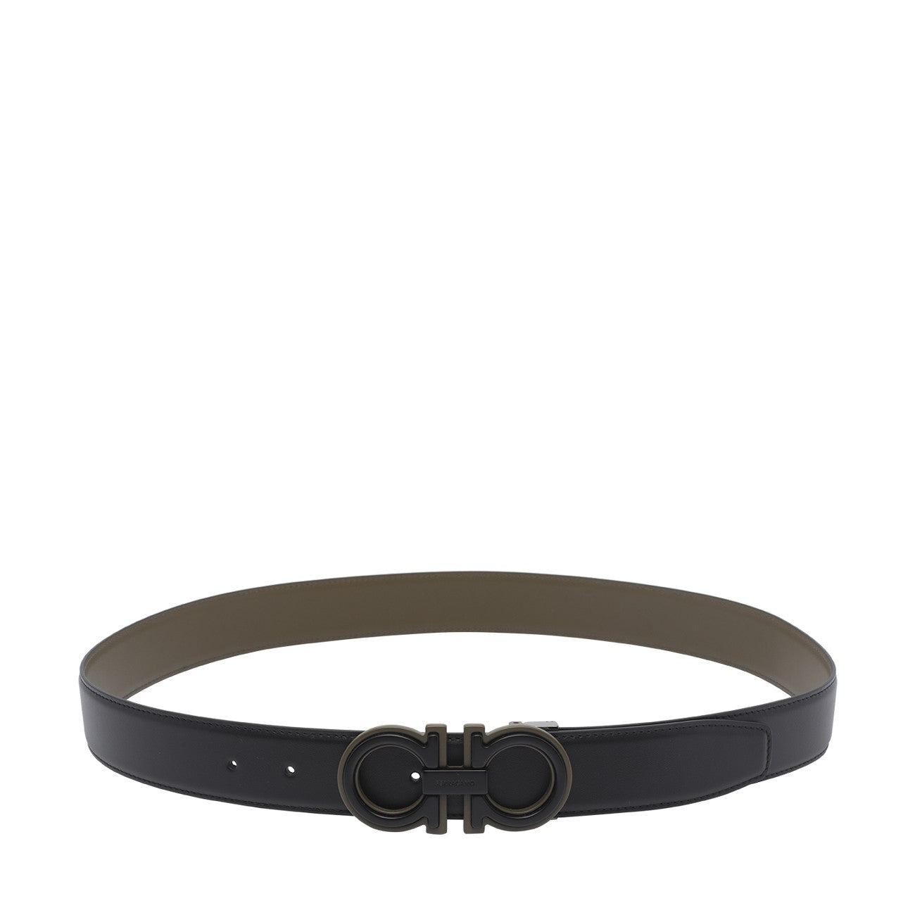 Ferragamo Men Adjustable And Reversible Gancini Belt FERRAGAMO