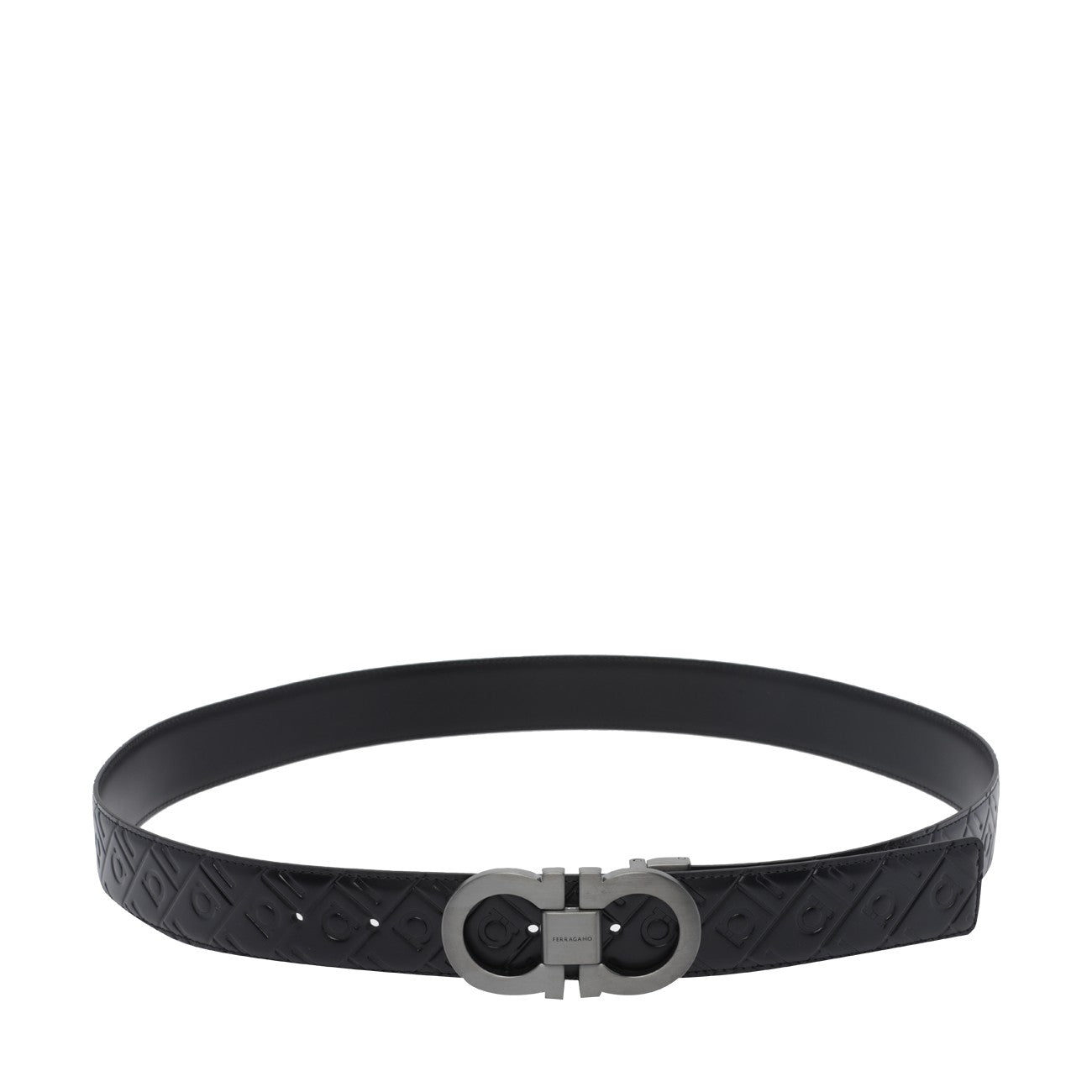Ferragamo Men Adjustable And Reversible Gancini Belt FERRAGAMO
