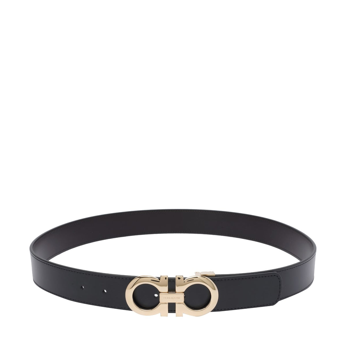Ferragamo Men Adjustable Gancini Belt FERRAGAMO