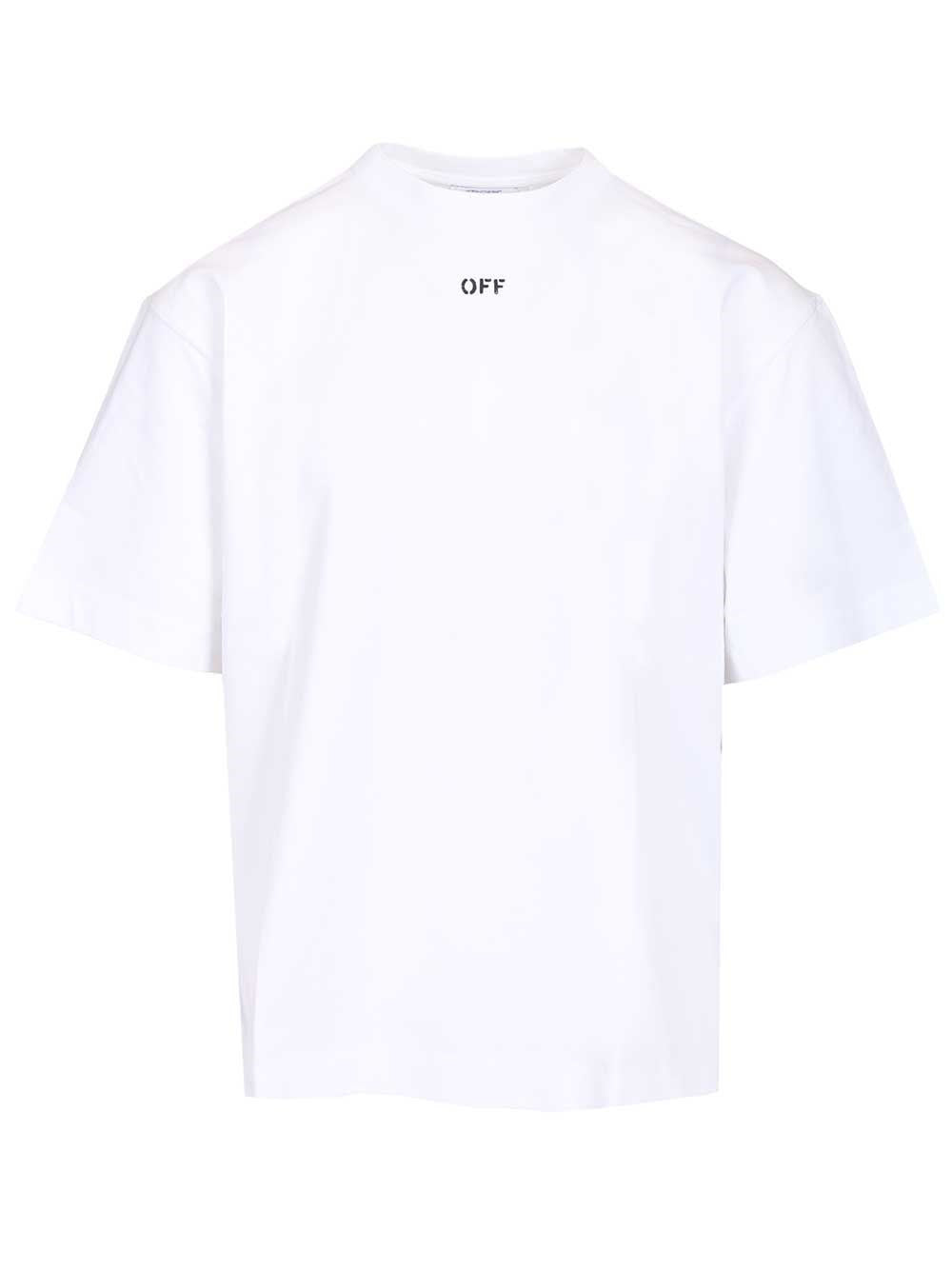 Off-White Men "Arrow 3D Spray" T-Shirt OFF-WHITE