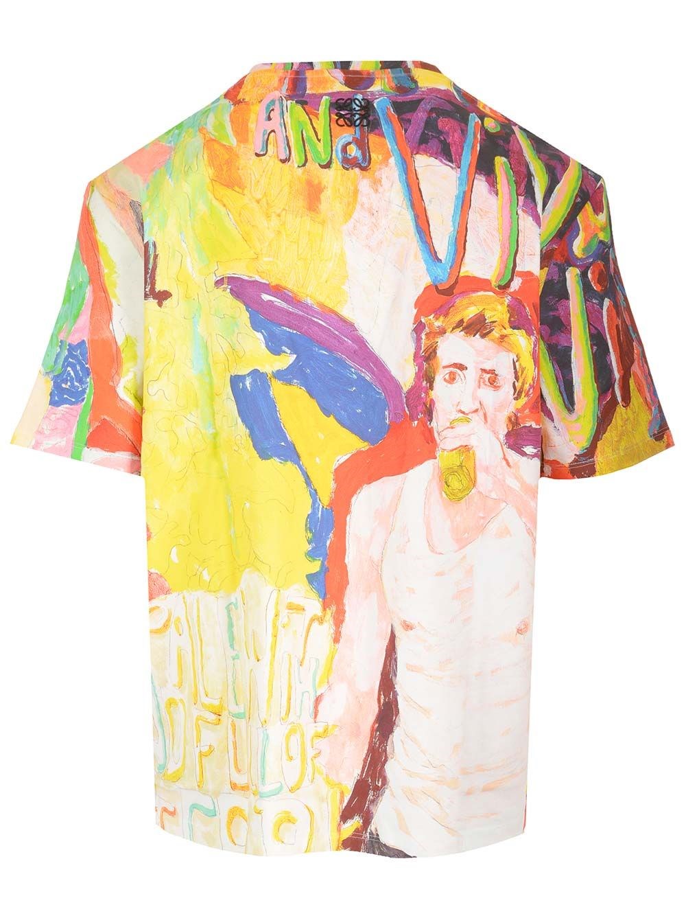 Loewe Men Multicolored T-Shirt LOEWE