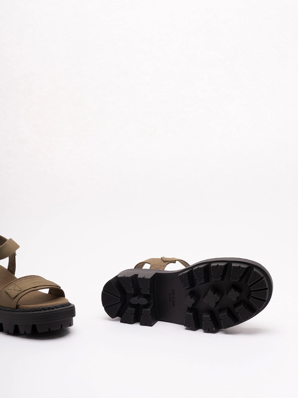 Prada Women Cotton Sandals PRADA