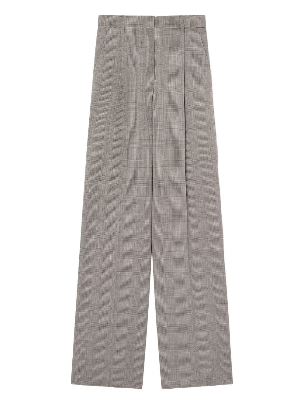 Golden Goose Women Oversized Prince Of Wales Trousers GOLDEN GOOSE