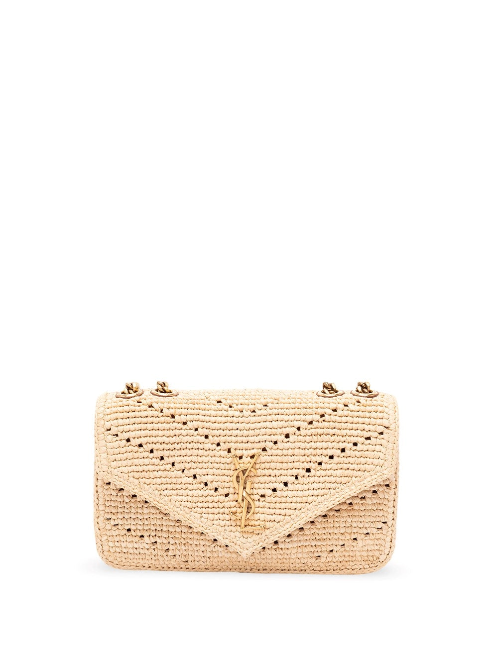 Saint Laurent Women `Loulou` Small Raffia Bag SAINT LAURENT