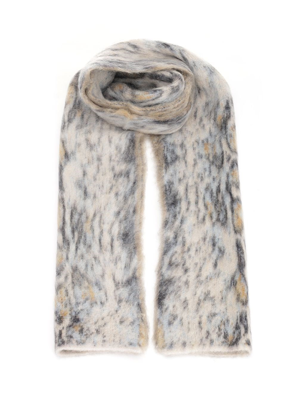 Forte_Forte Women Scarf With “Plumes De Python” Jacquard Motif FORTE FORTE