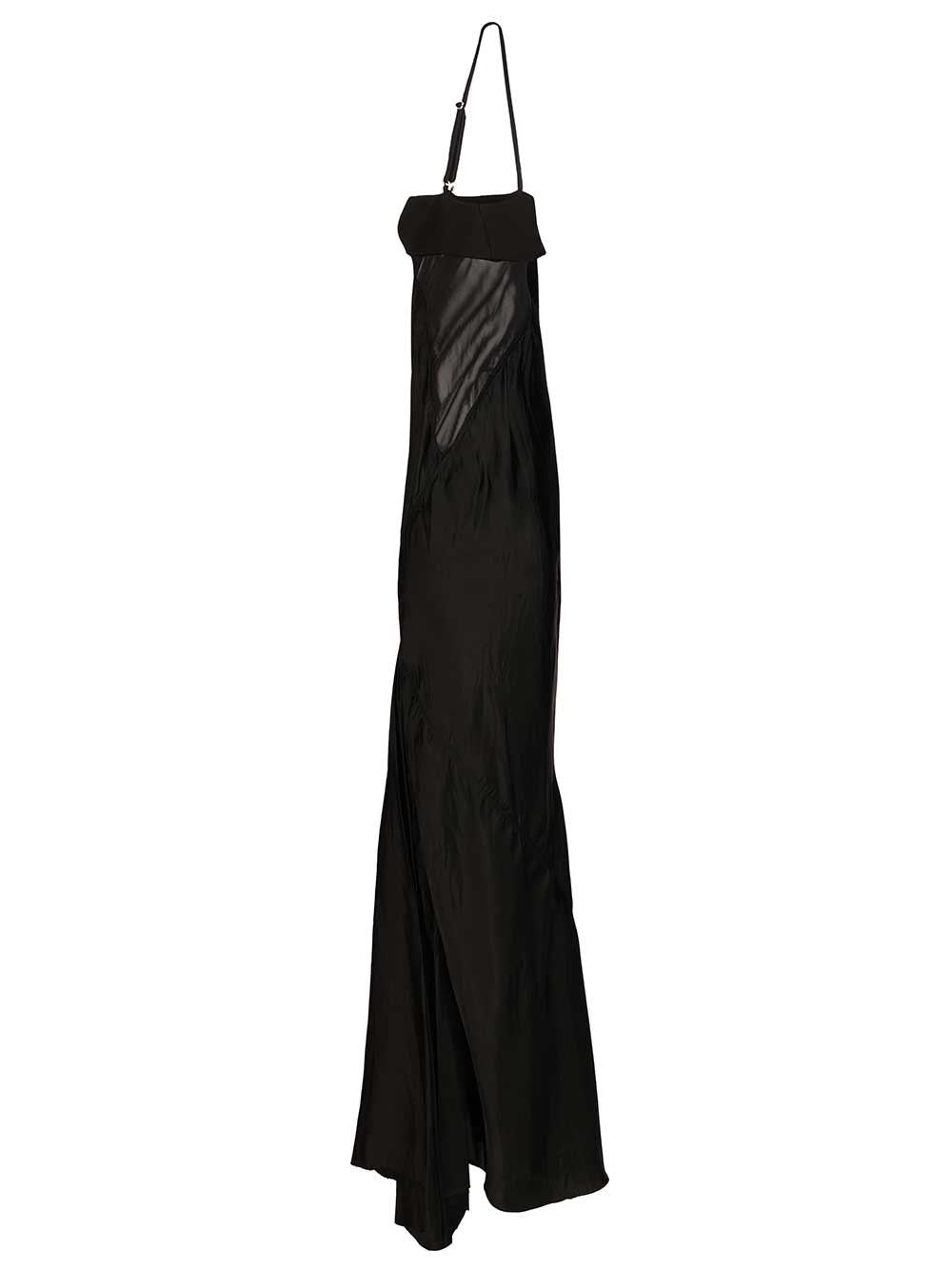 Rick Owens Women Combo Long Satin Dress RICK OWENS