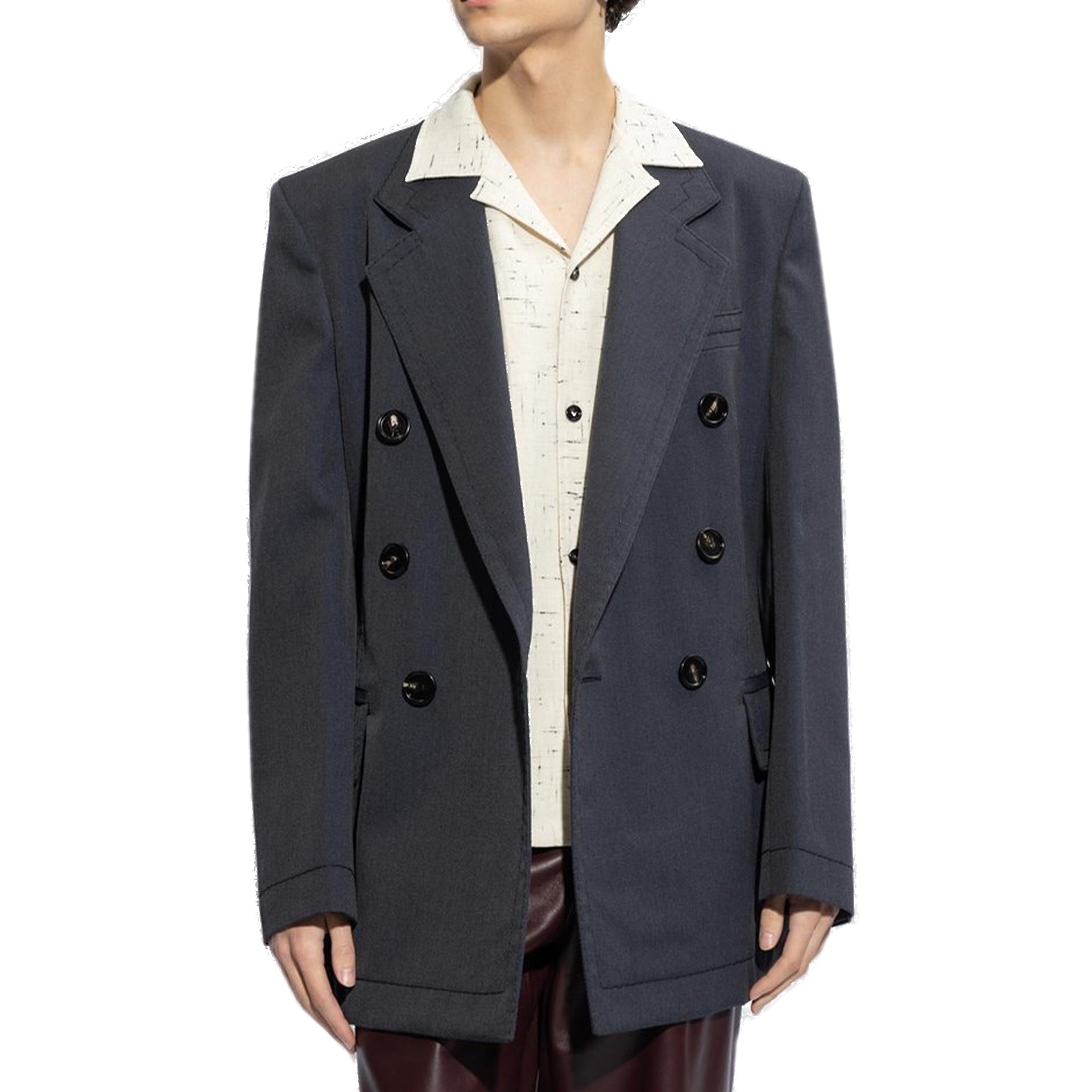 Bottega Veneta Wool Twill Blazer Men BOTTEGA VENETA