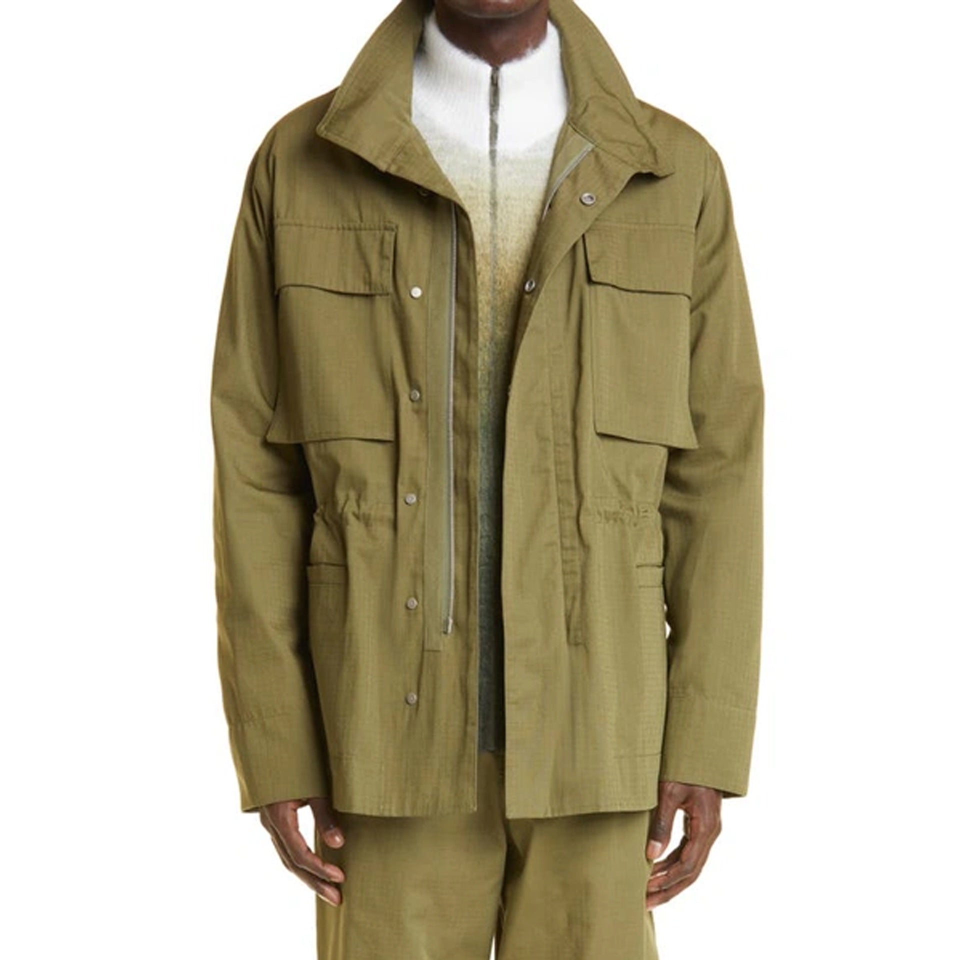Off-White Arrow Field Cotton Jacket Men OFF-WHITE