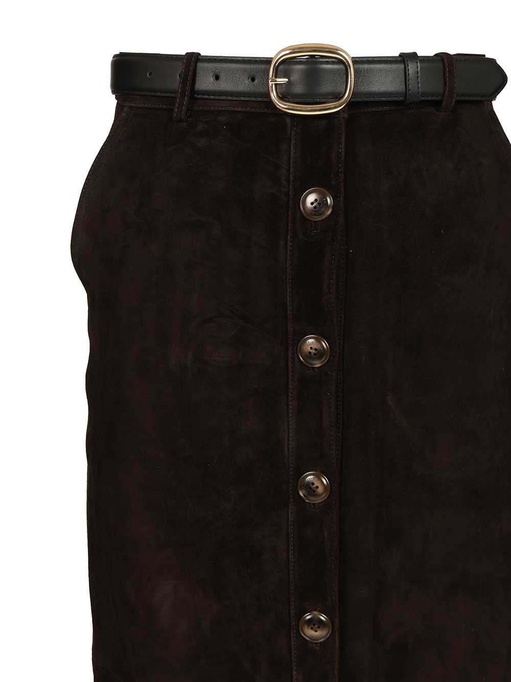 Self-Portrait Women Midi Skirt SELF-PORTRAIT