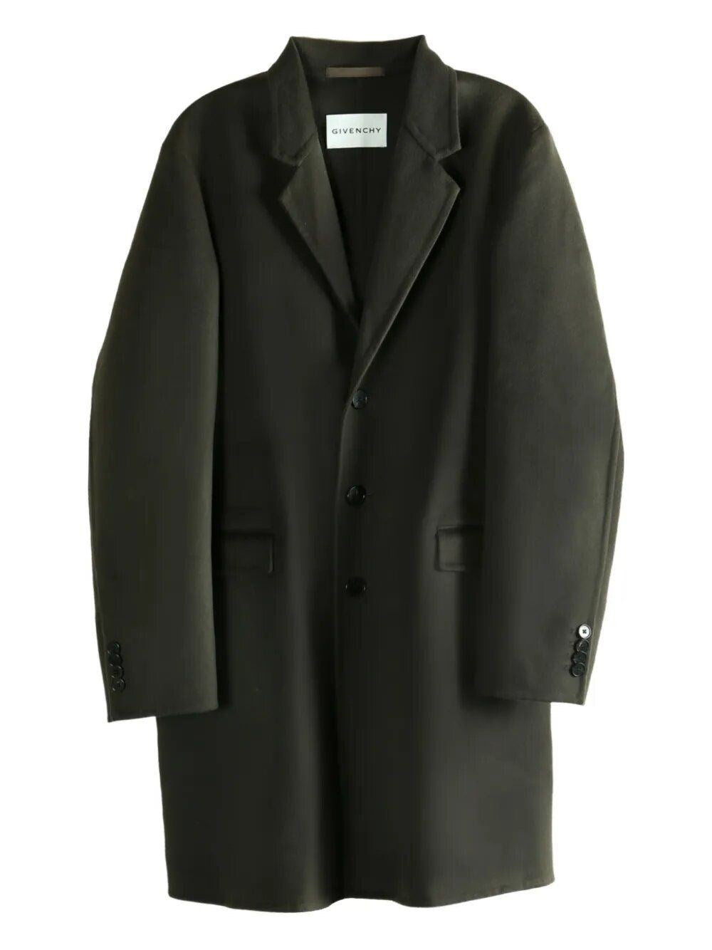 Givenchy Men Wool And Cashmere Coat GIVENCHY
