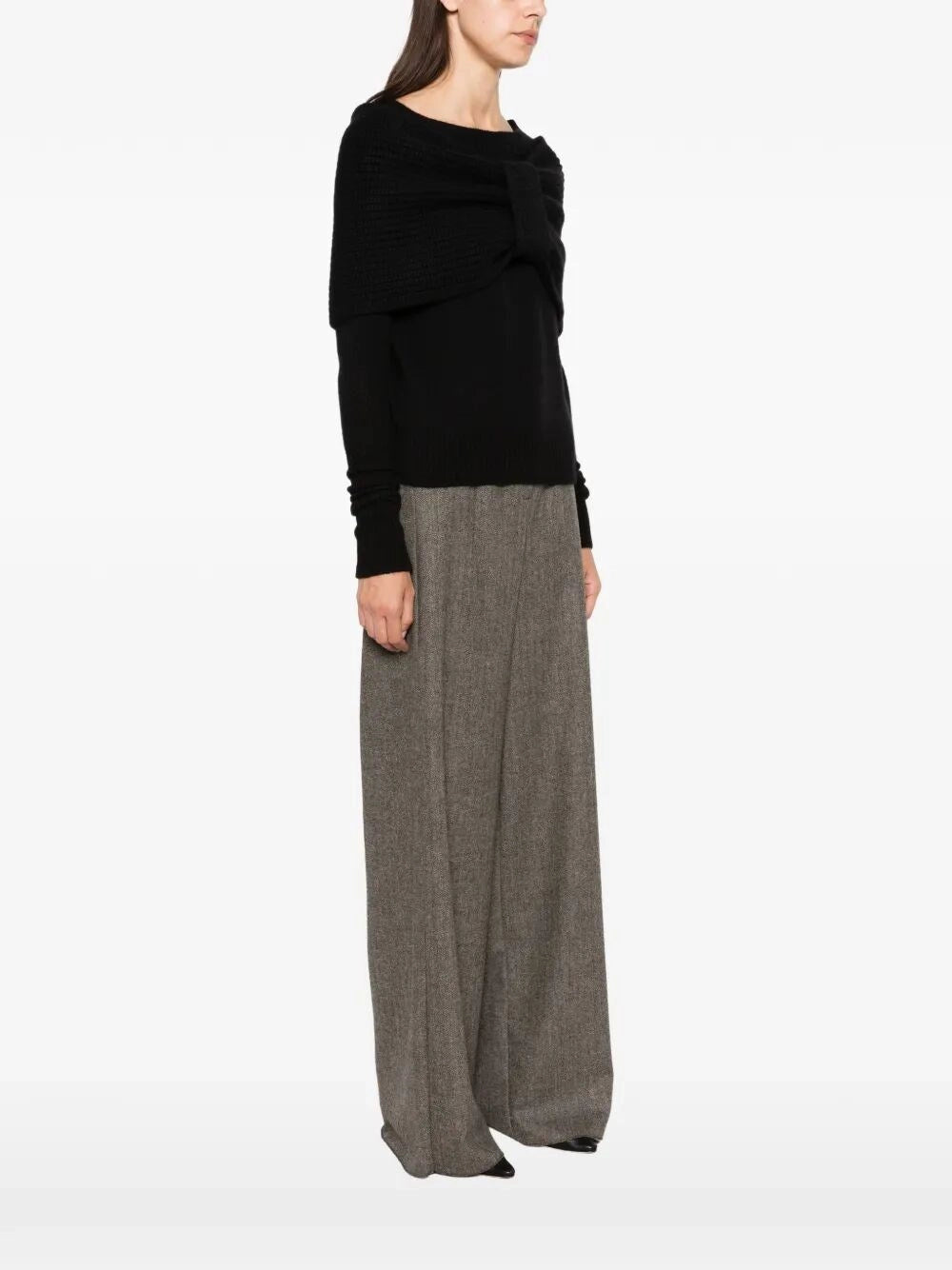 Ermanno Scervino Women Round Neck Sweater ERMANO SCERVINO