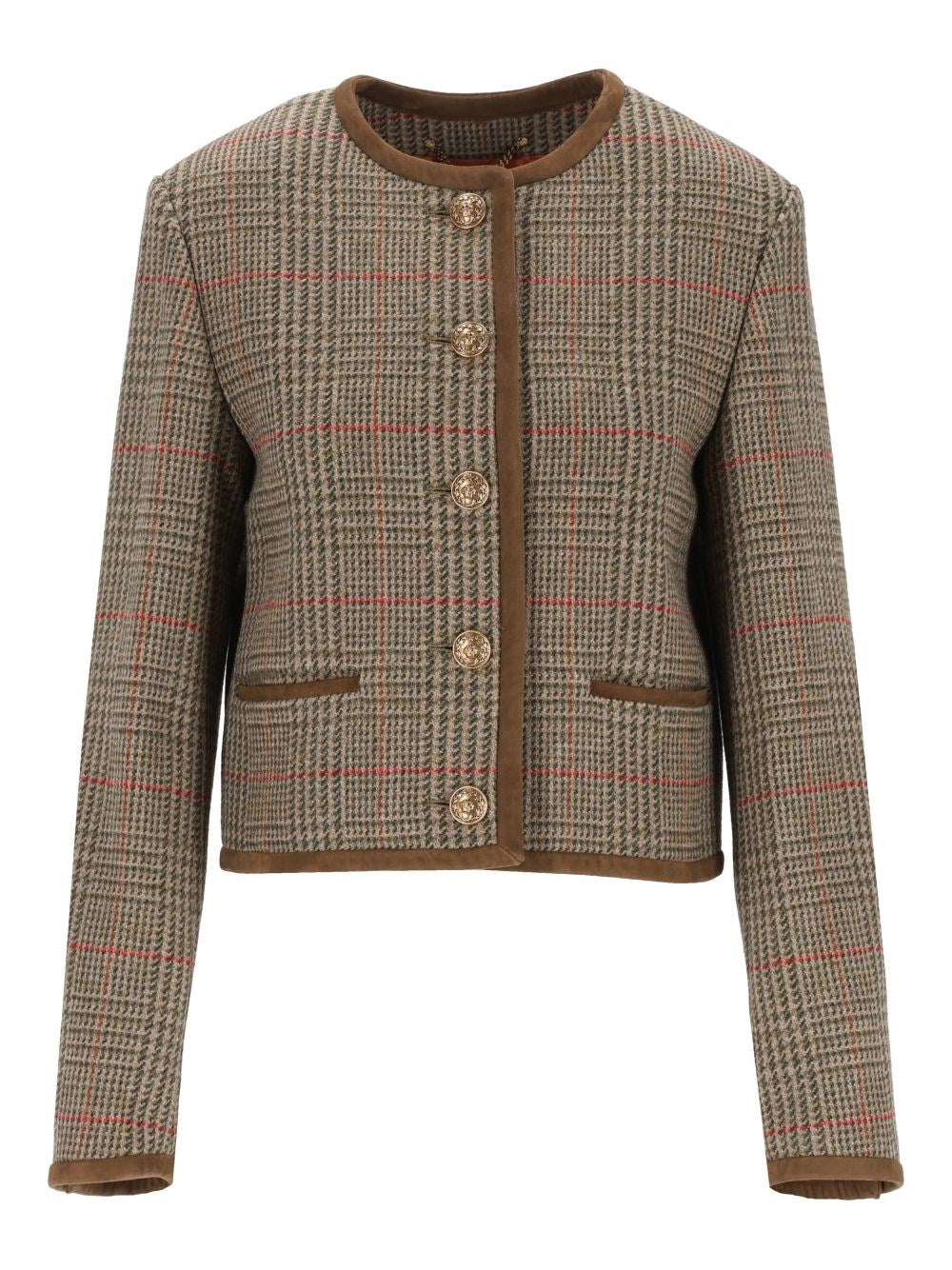 Golden Goose Women Journey Wool Tweed Jacket GOLDEN GOOSE